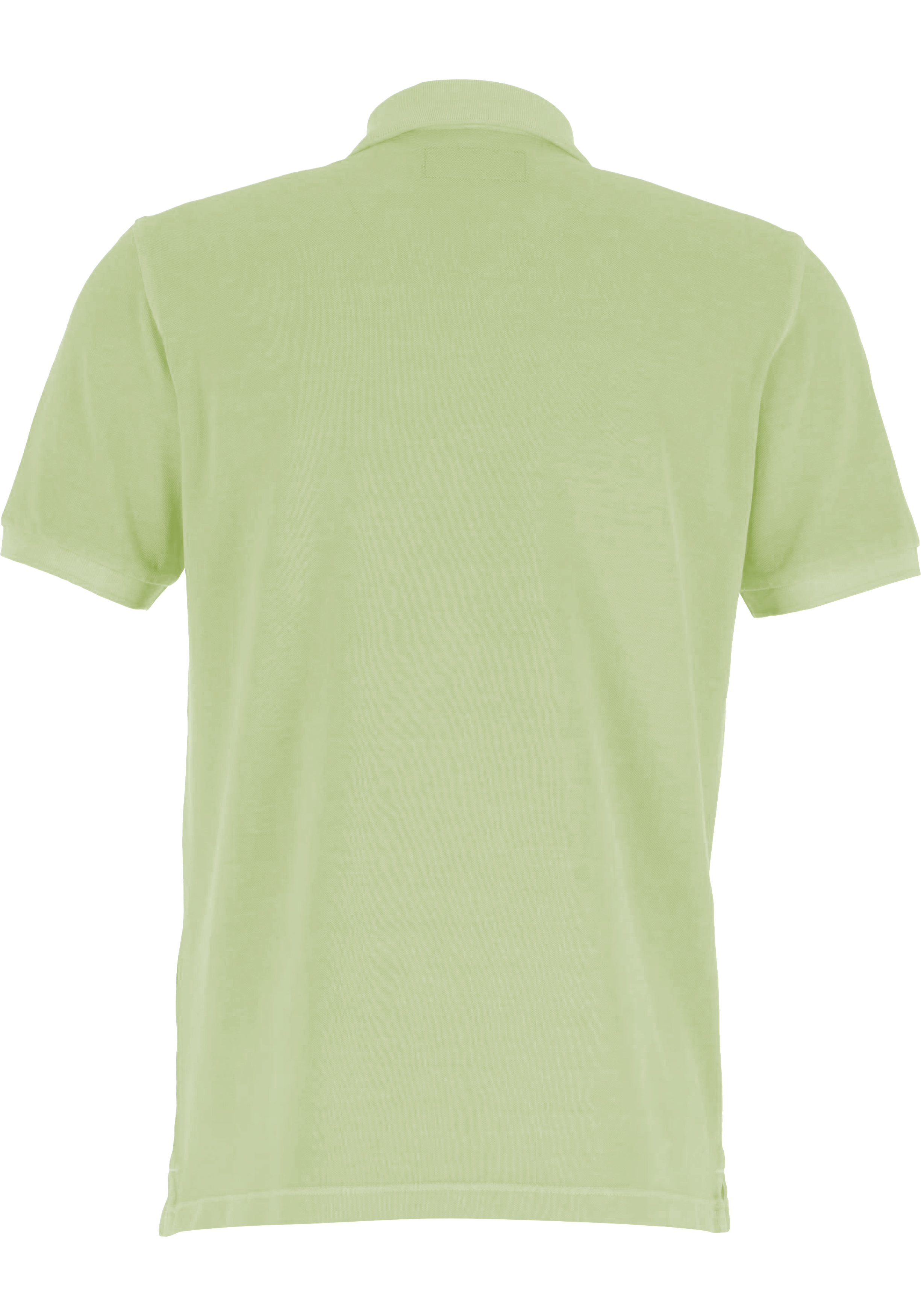 Marc O'Polo regular fit polo, heren poloshirt korte mouw, lichtgroen