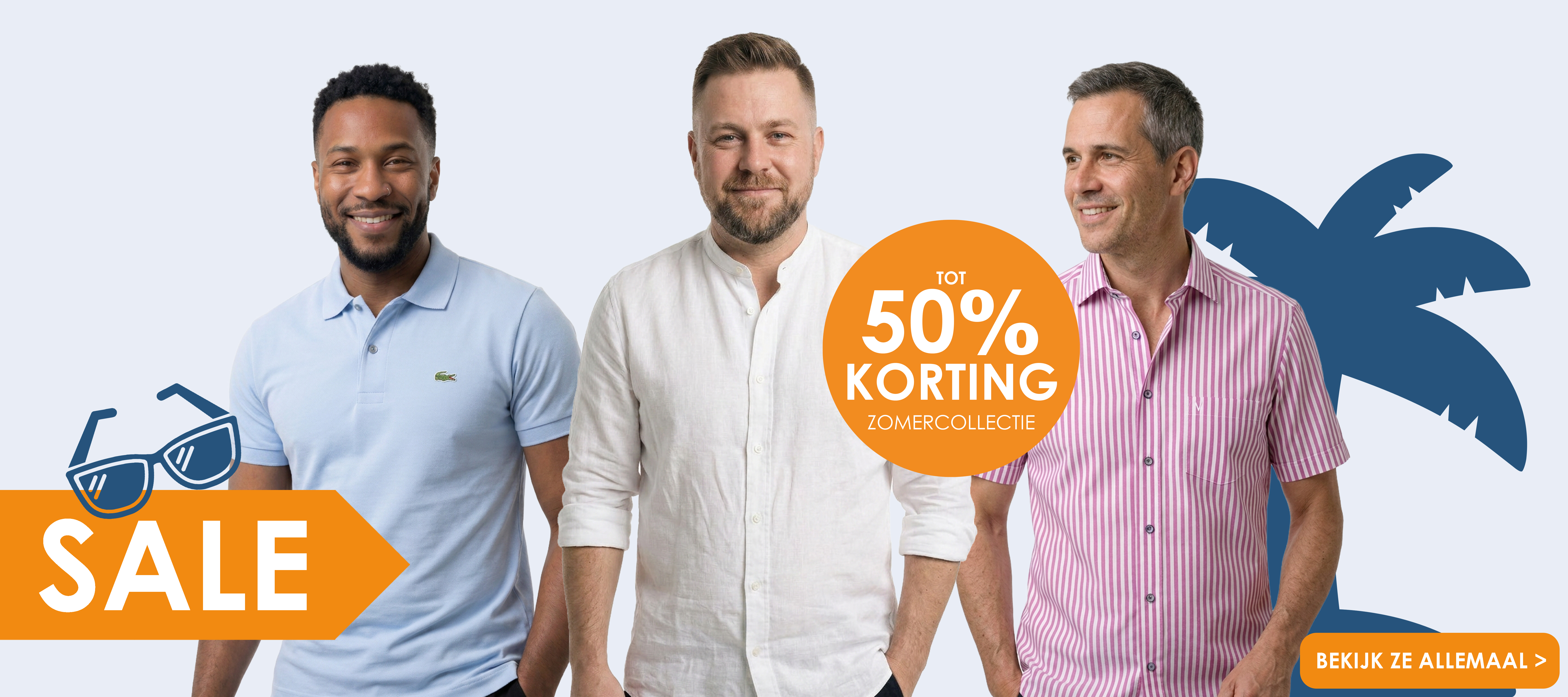 Tot 50 procent korting op de zomercollectie, bekijk ze allemaal!
