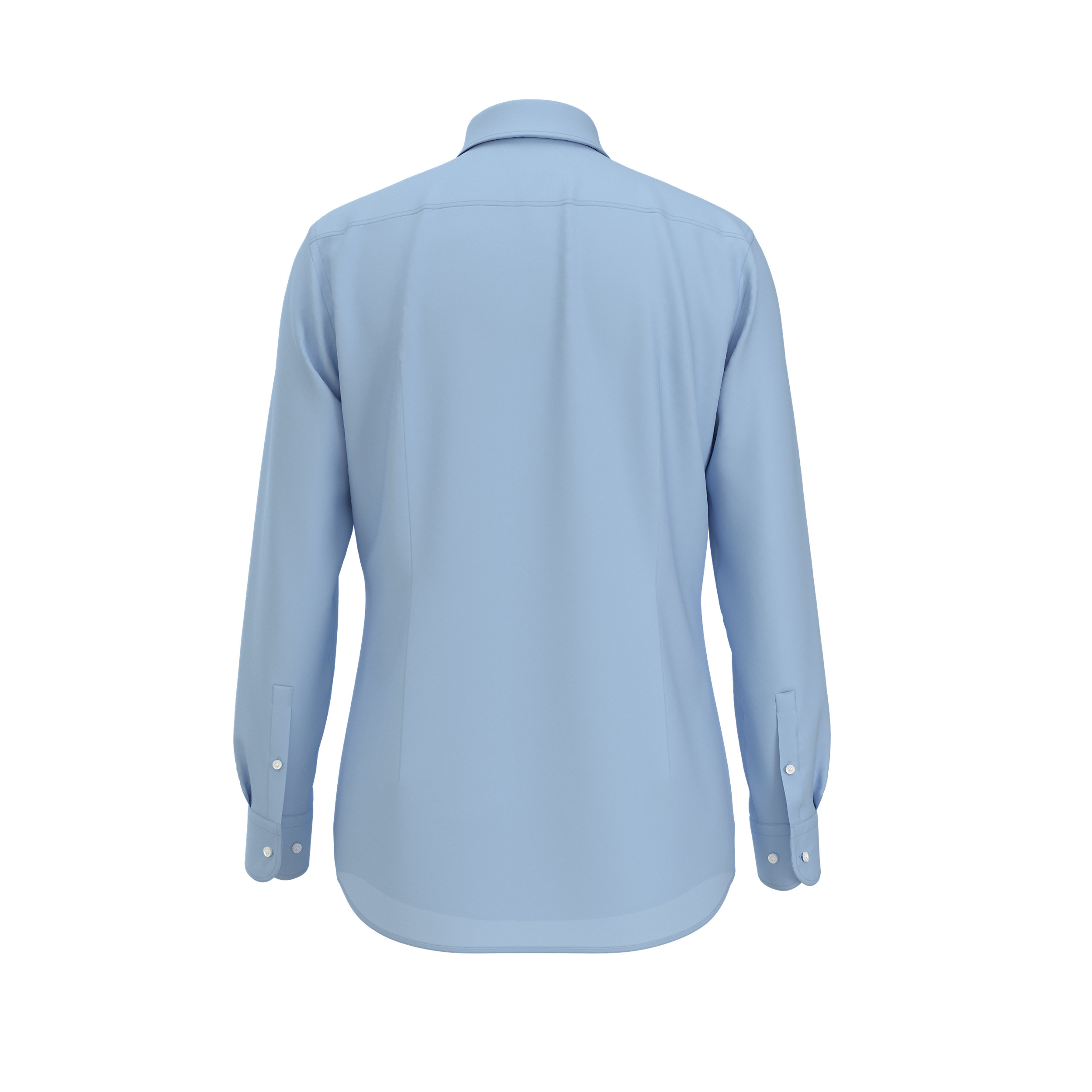 BOSS Hank slim fit overhemd, twill, blauw