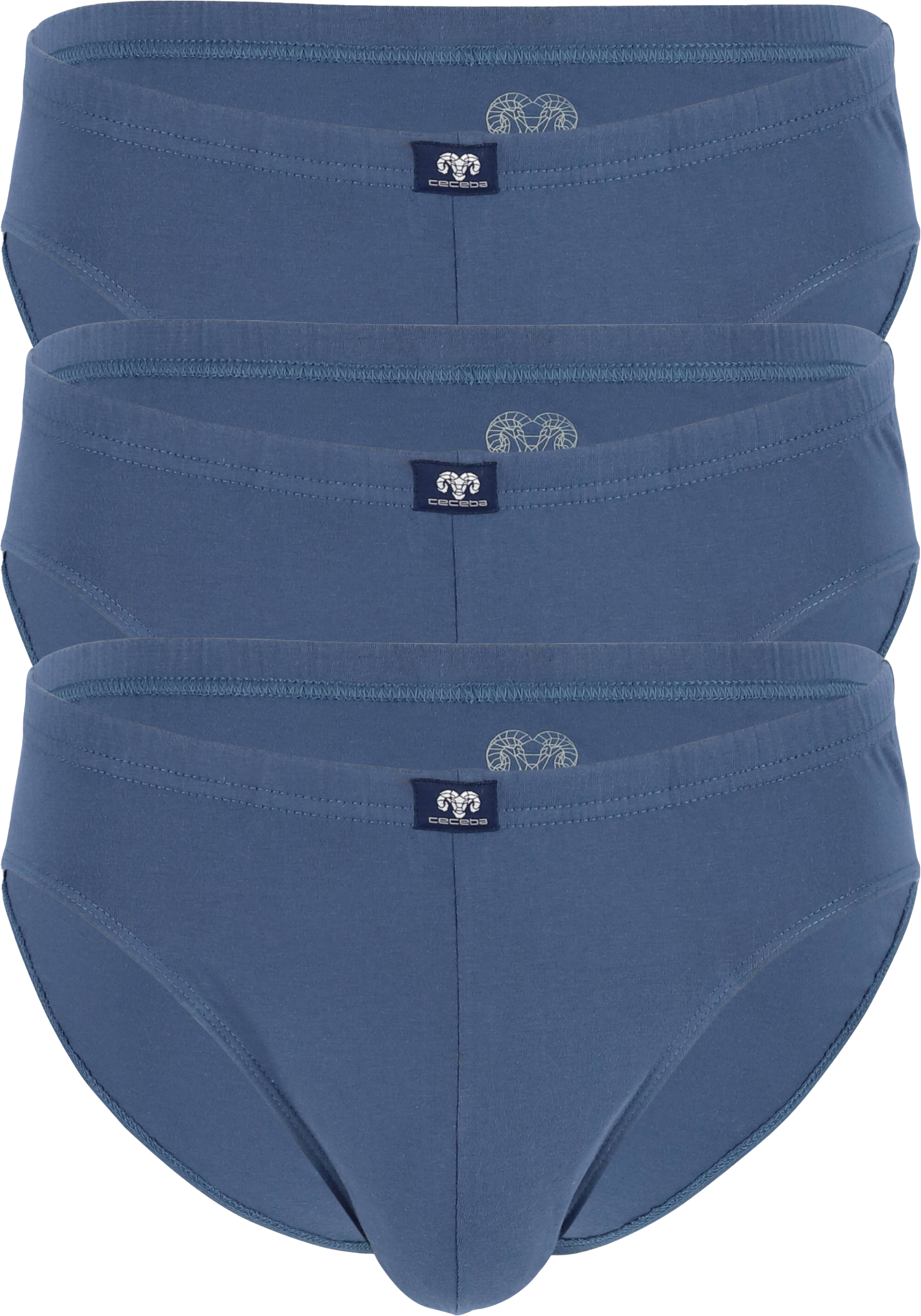 Ceceba heren slips (3-pack), blauw