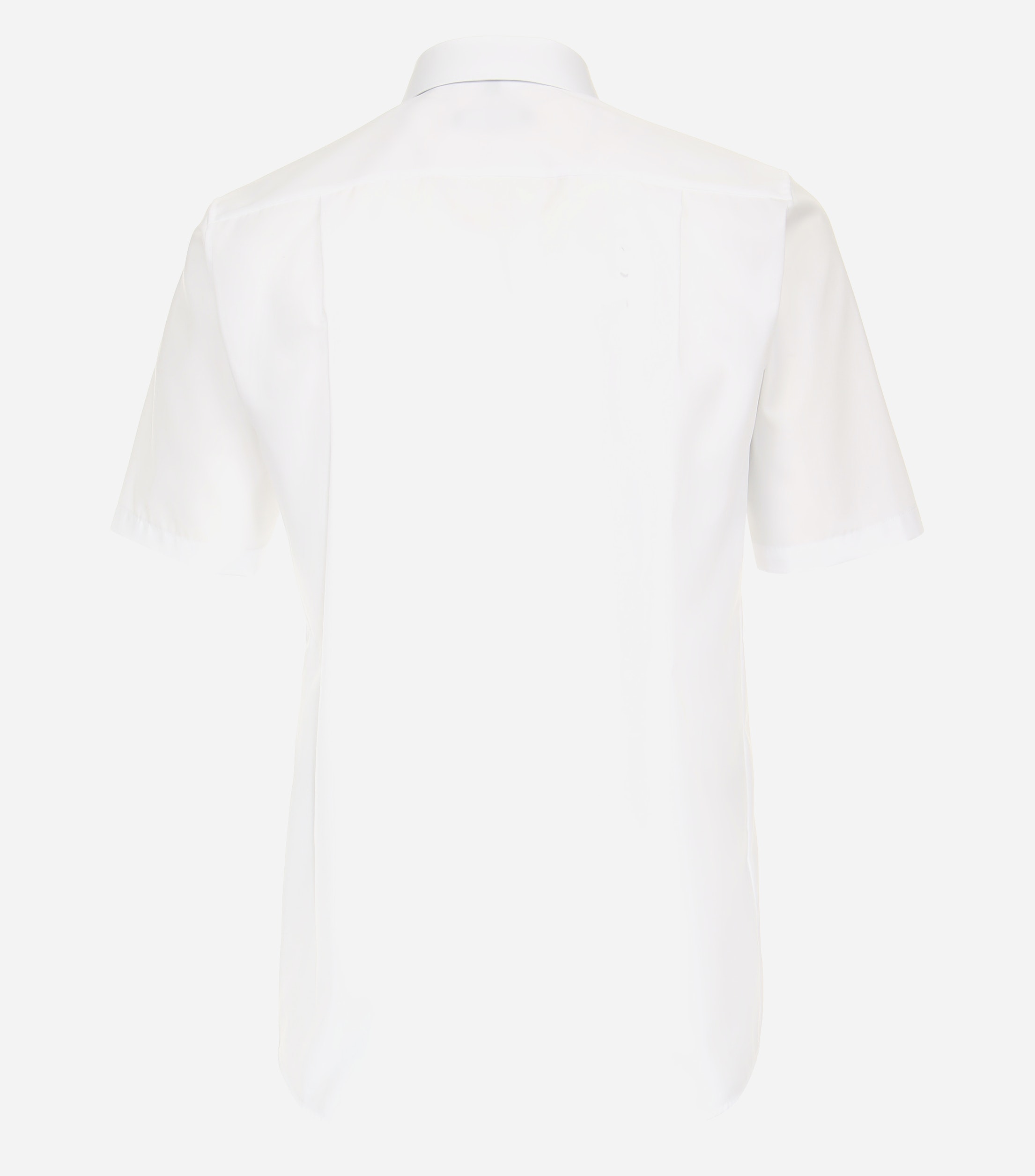 CASA MODA comfort fit overhemd, korte mouw, popeline, wit
