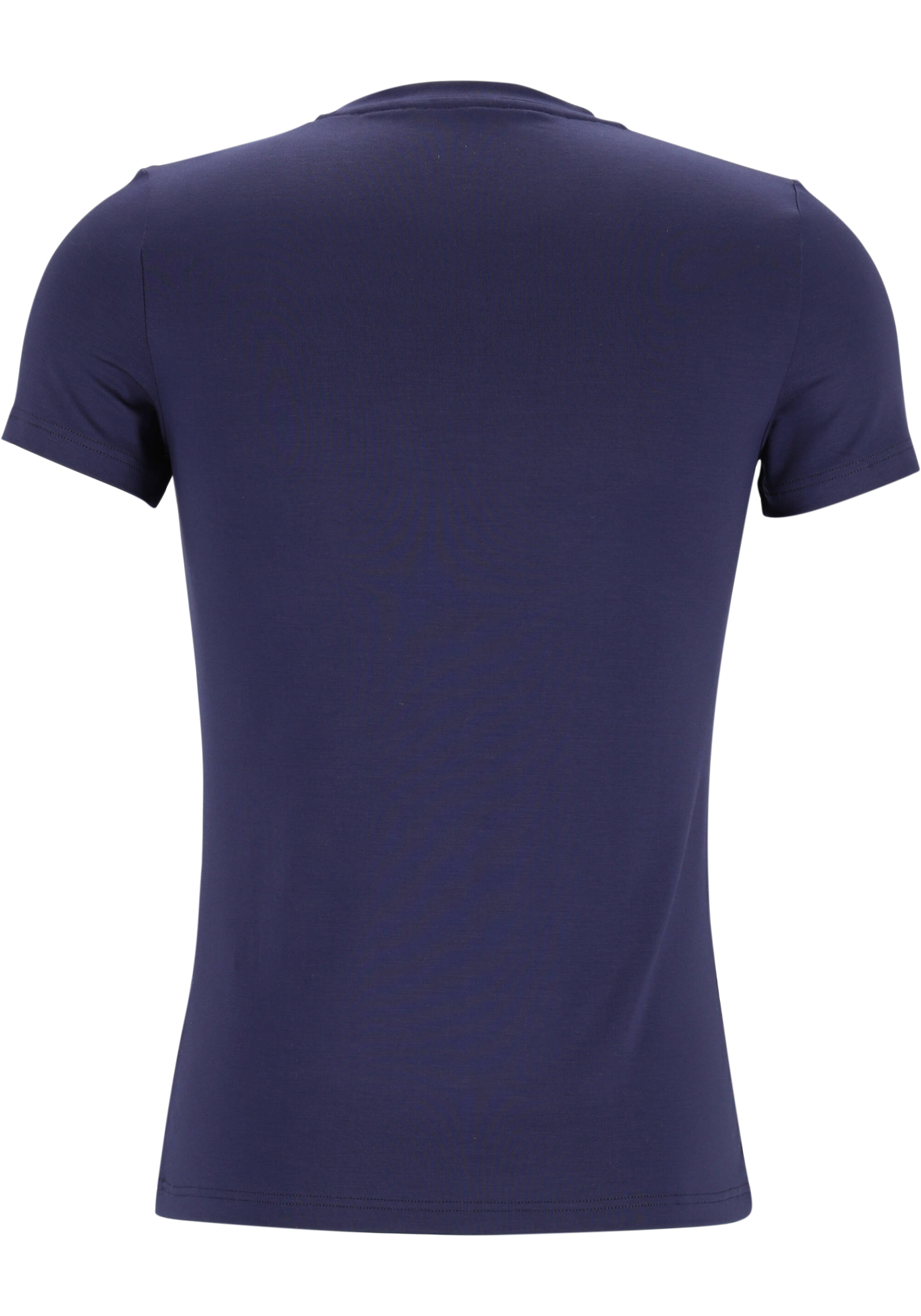 HOM Tencel soft tee-shirt v neck (1-pack), heren T-shirt V-hals, donkerblauw