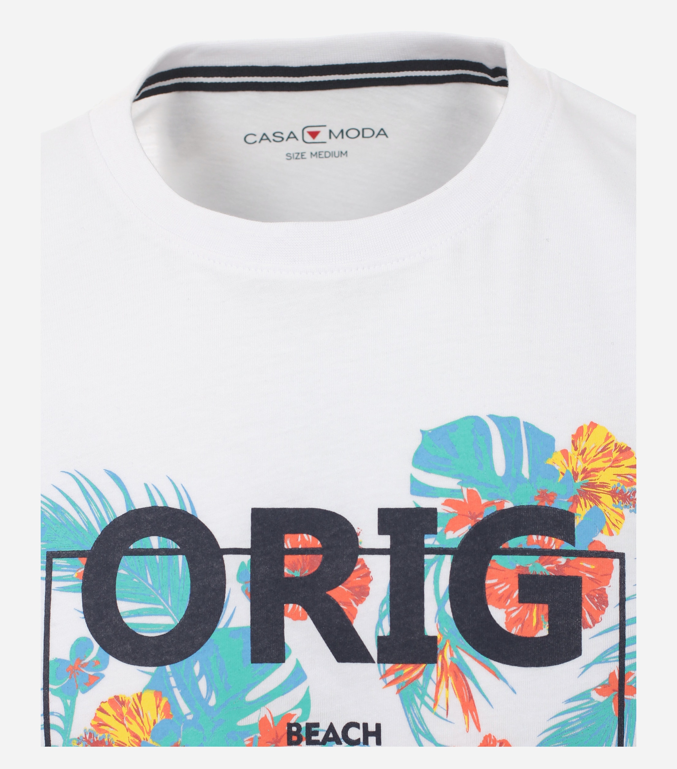 CASA MODA comfort fit heren T-shirt, wit