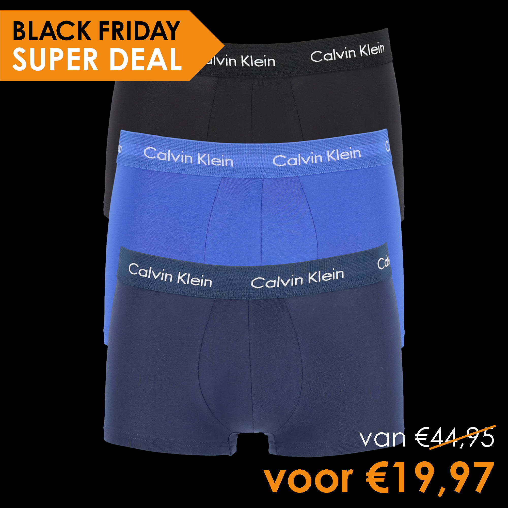 Calvin Klein boxers van 44,95 voor 19,97
