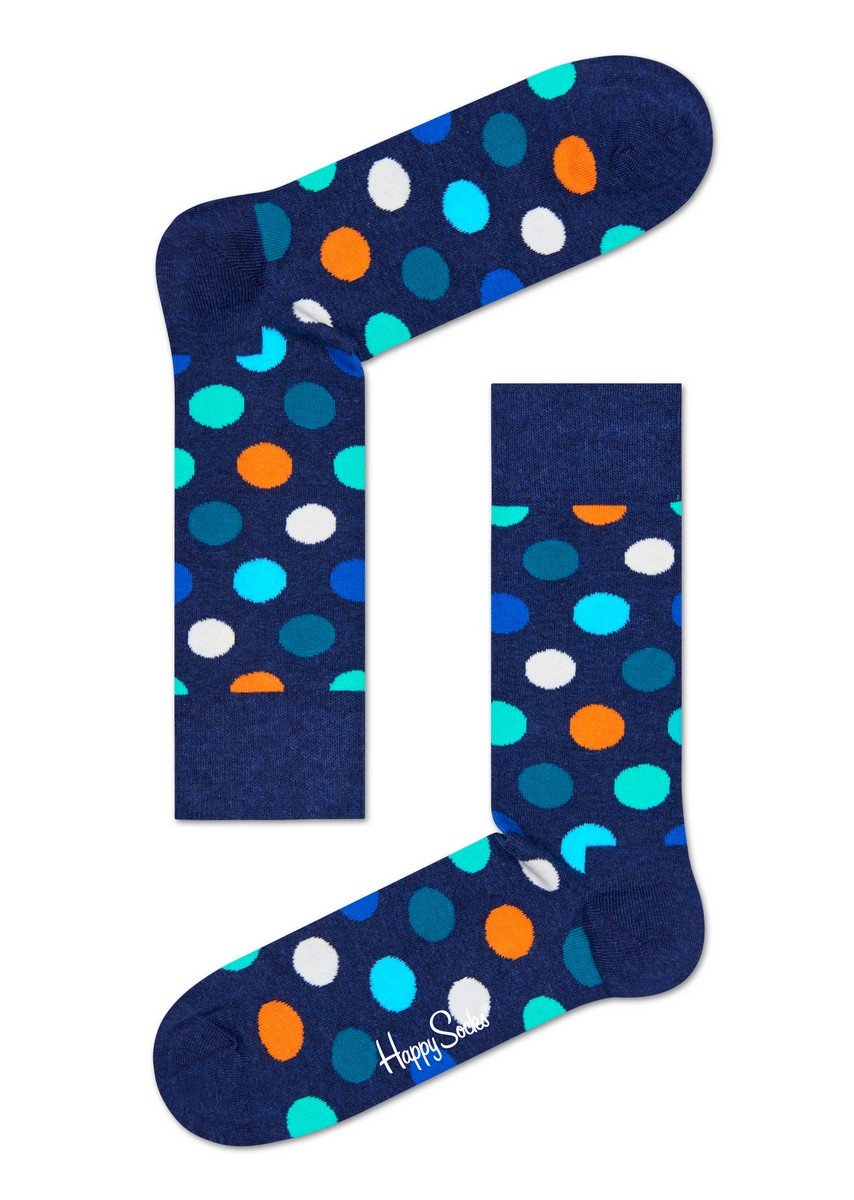 Happy Socks Big Dot Sock, unisex sokken
