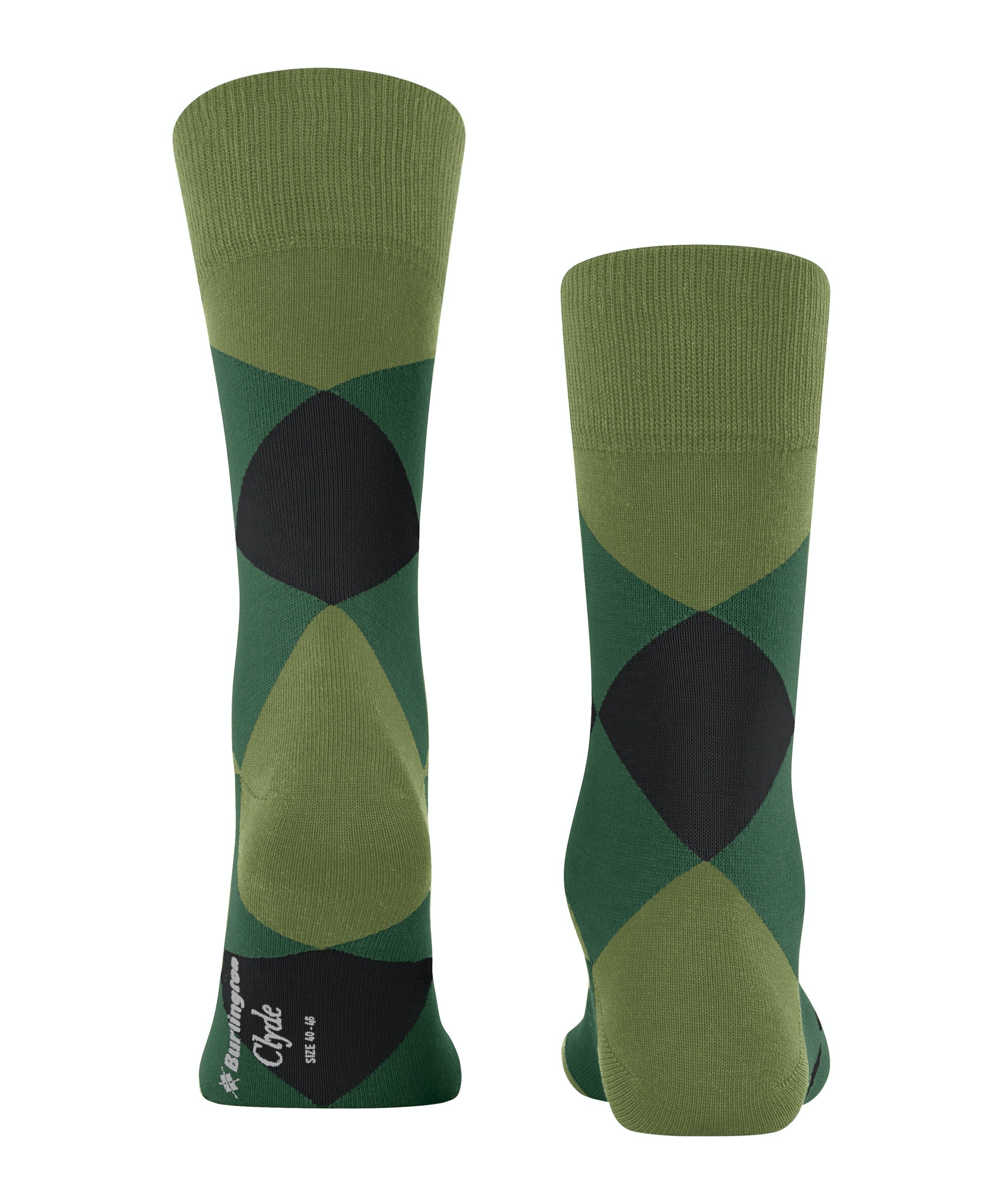 Burlington Clyde herensokken, groen (cactus)
