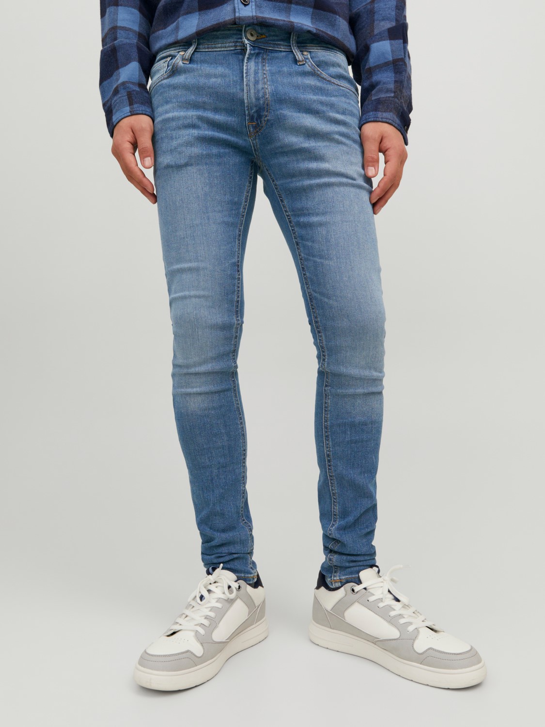 JACK & JONES Tom Original loose fit, heren jeans, denimblauw
