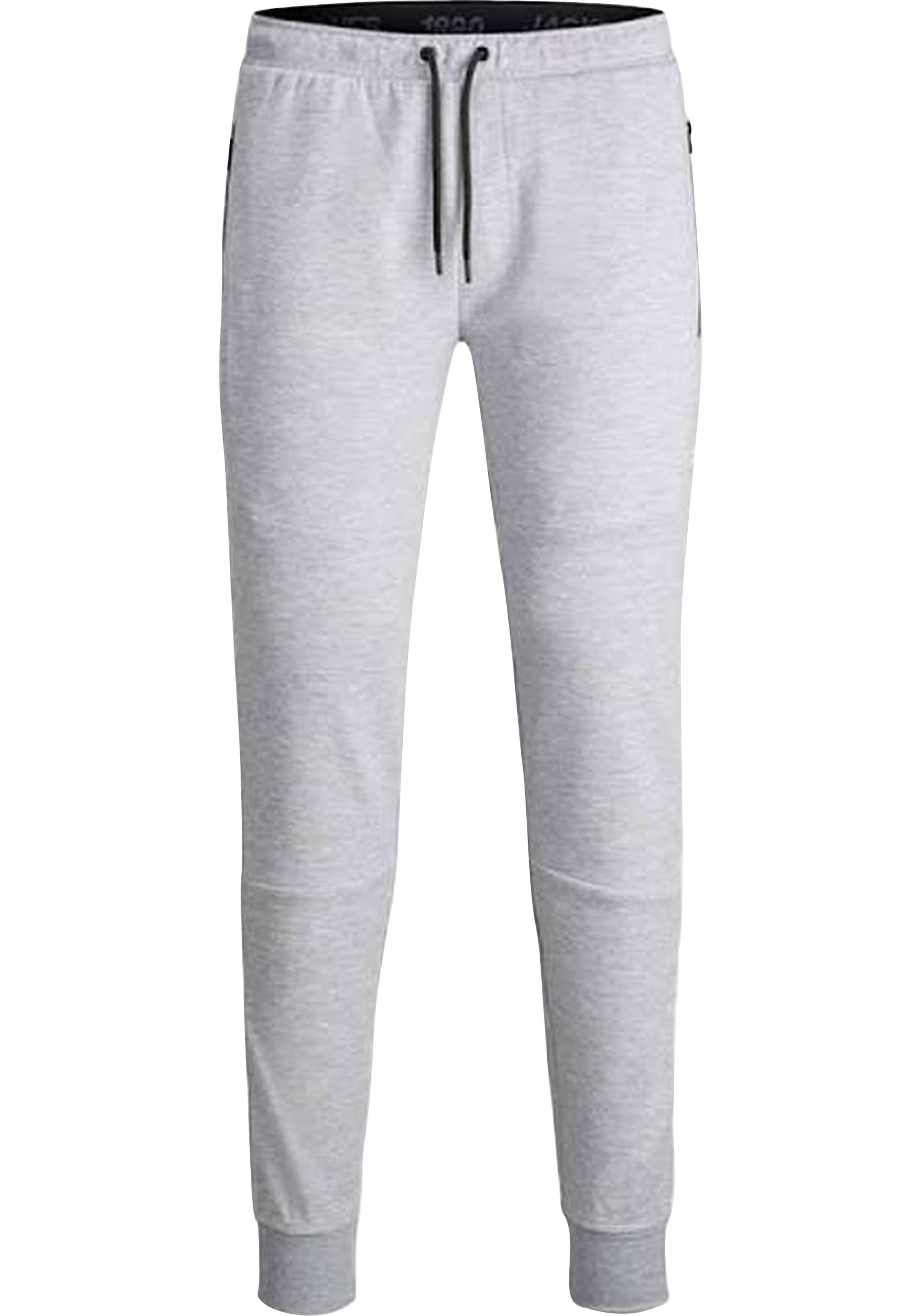 JACK & JONES Will Air Sweat Pants regular fit, heren joggingbroek, lichtgrijs melange