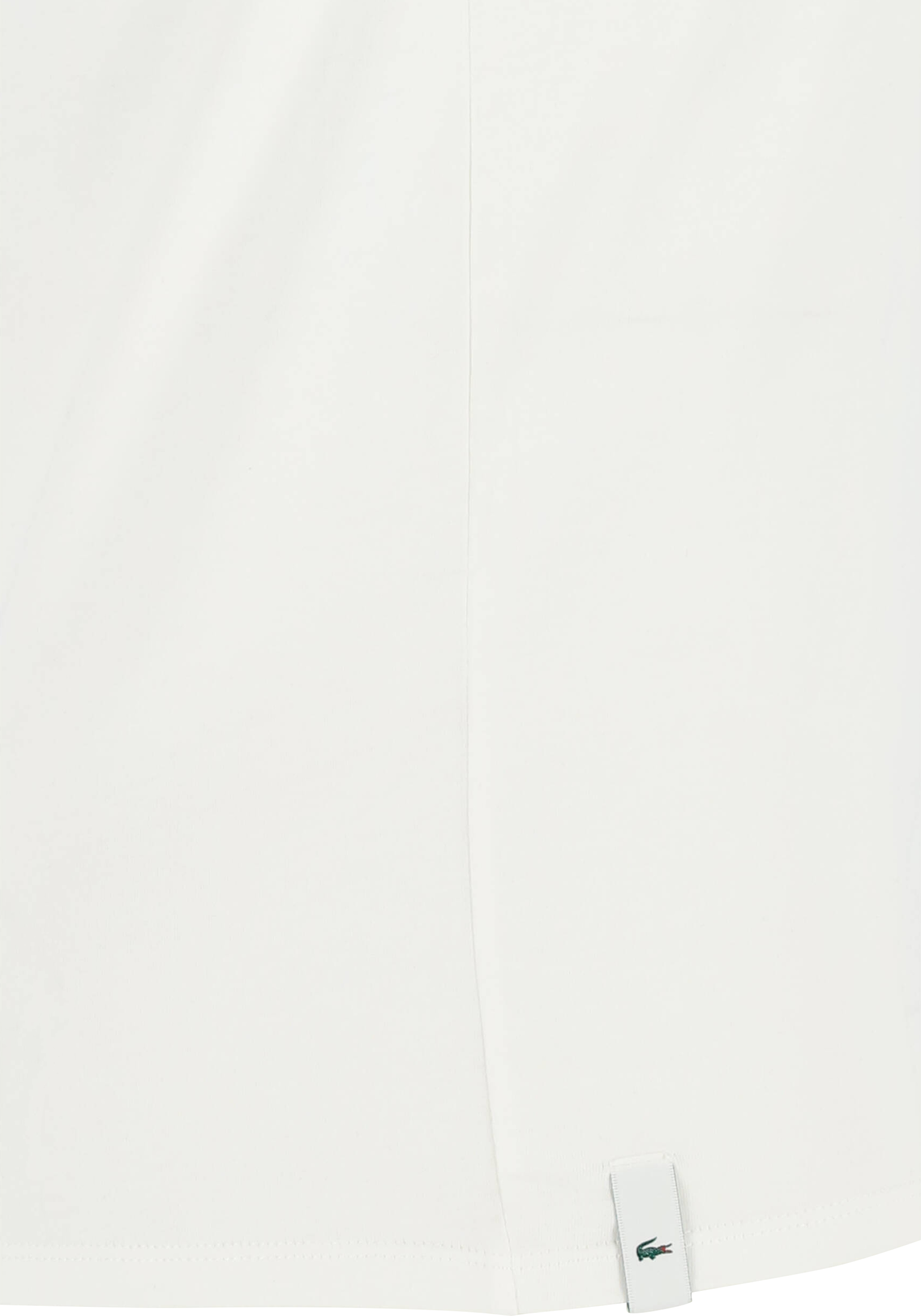 Lacoste T-shirts slim fit (3-pack), heren T-shirts V-hals, wit