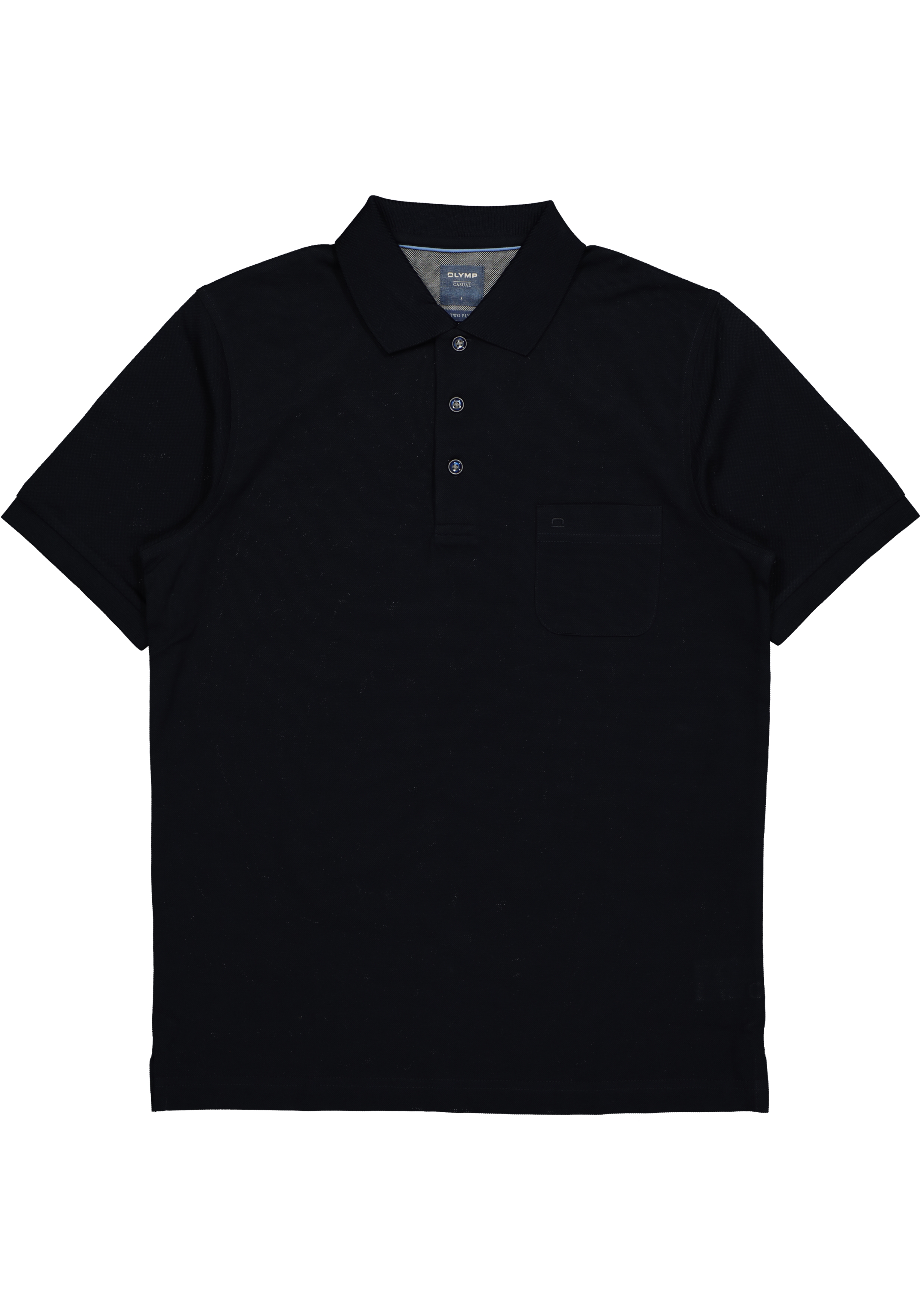 OLYMP modern fit poloshirt, donkerblauw