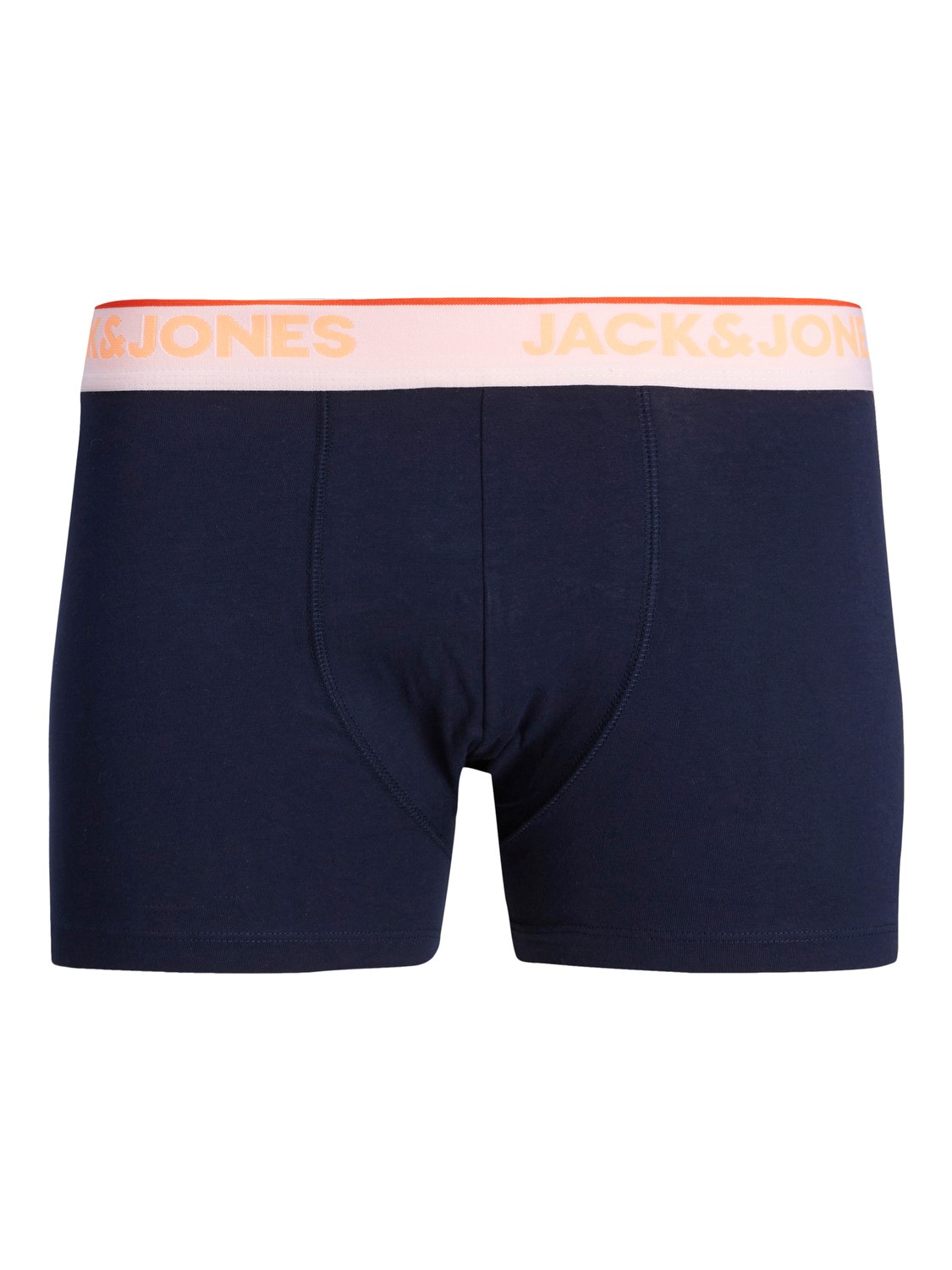 JACK & JONES Jacdave trunks (3-pack), heren boxers normale lengte, blauw en grijs