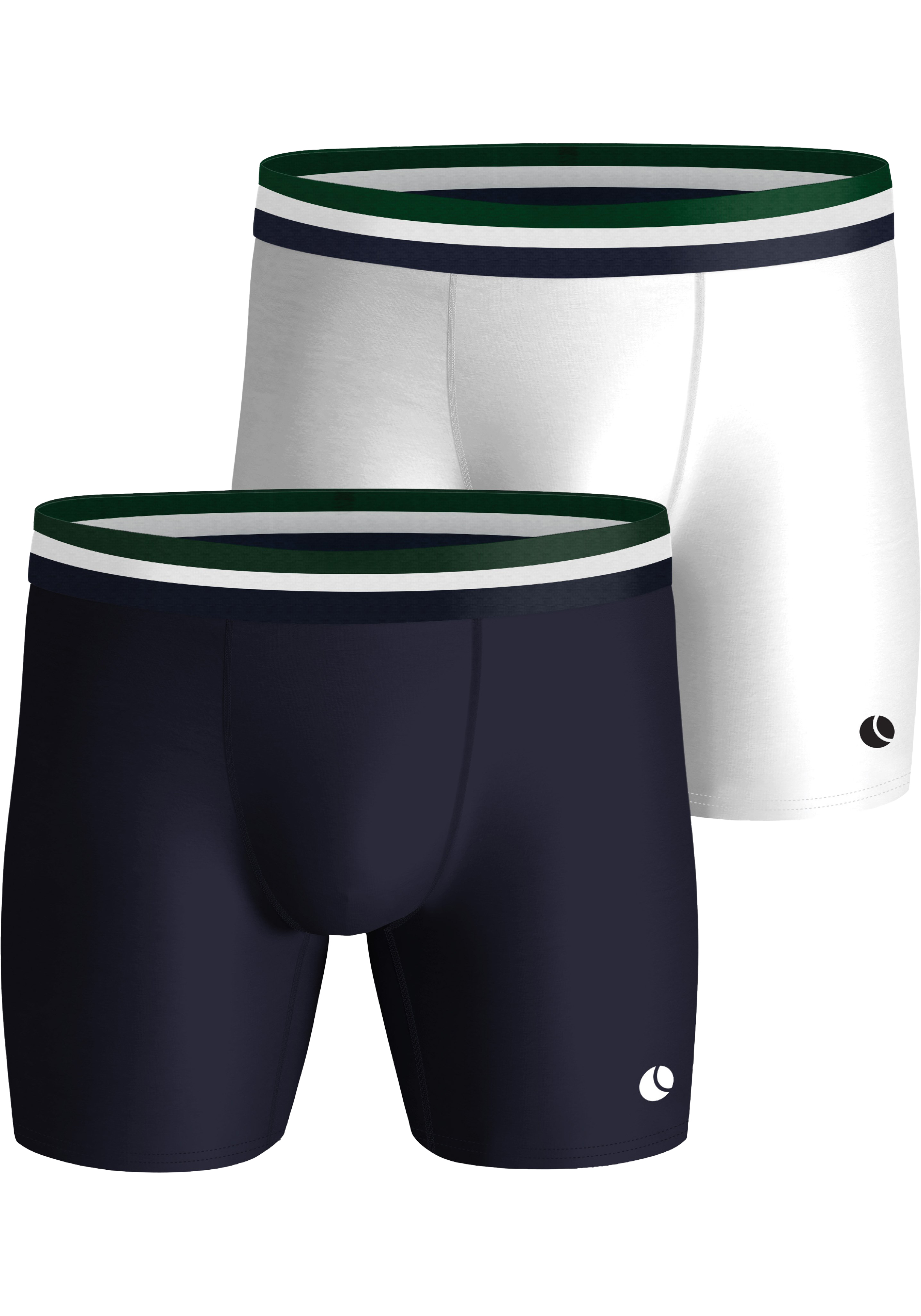 Bjorn Borg Performance boxers, microfiber heren boxers lange pijpen (2-pack), multicolor