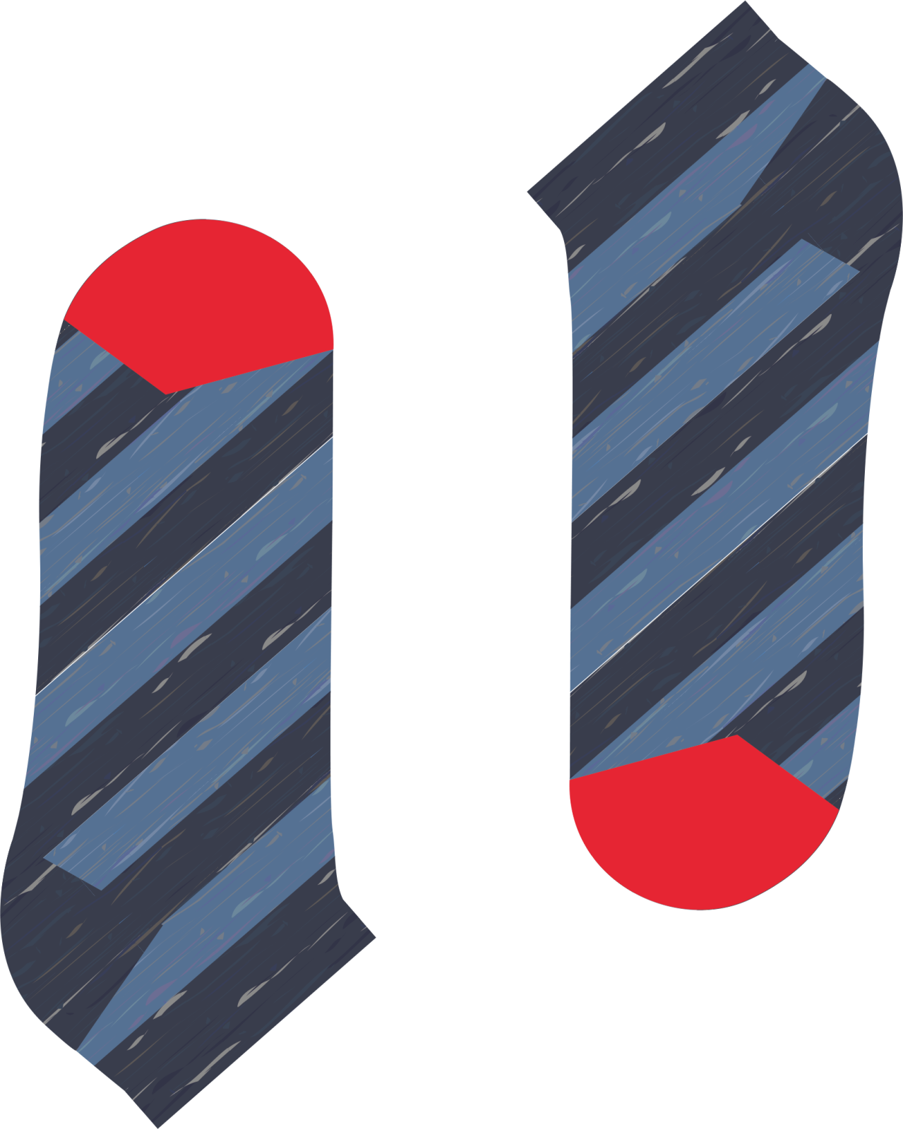 Happy Socks Mixed Stripe Low Sock, unisex enkelsokken