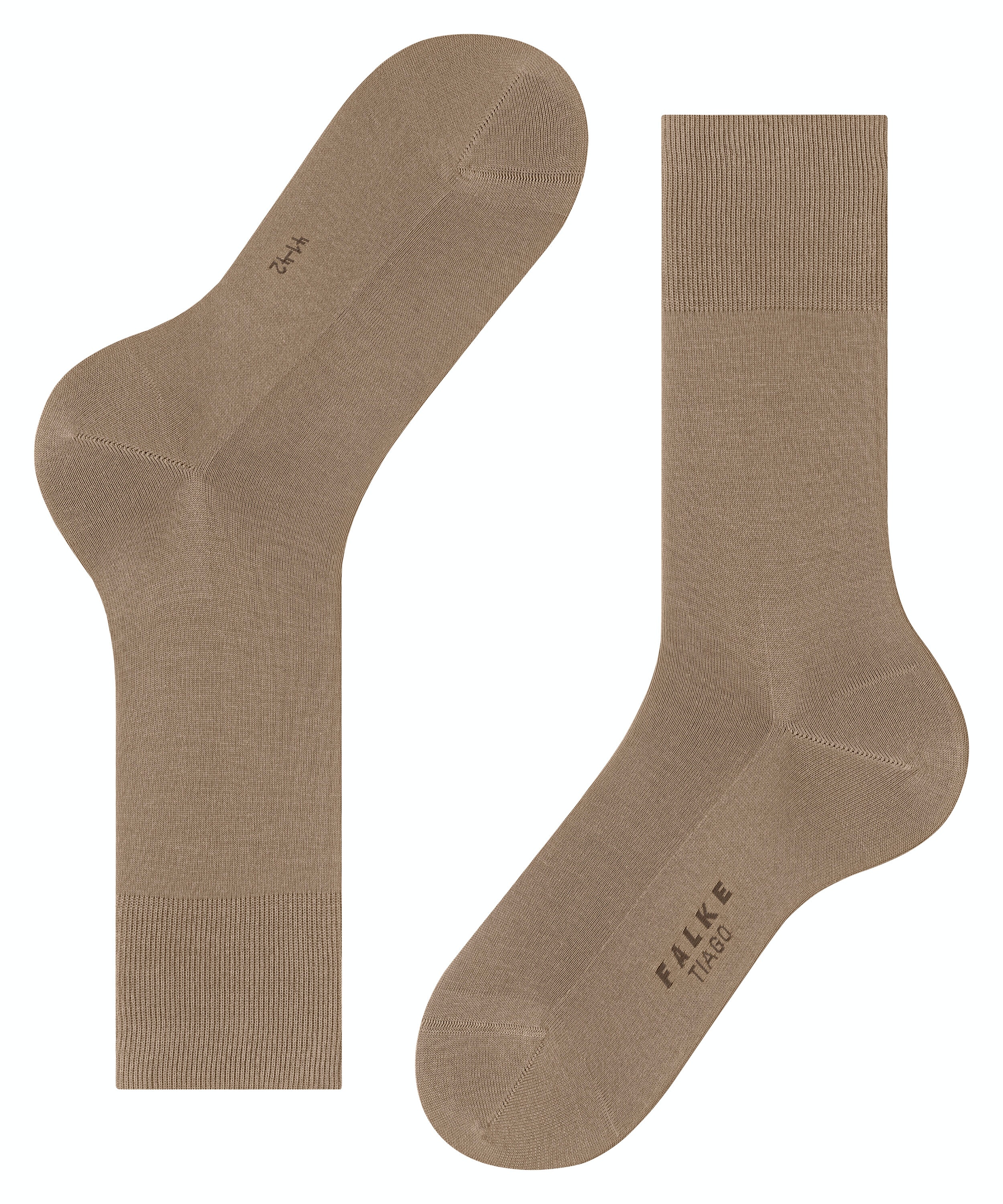 FALKE Tiago herensokken, beige (camel)