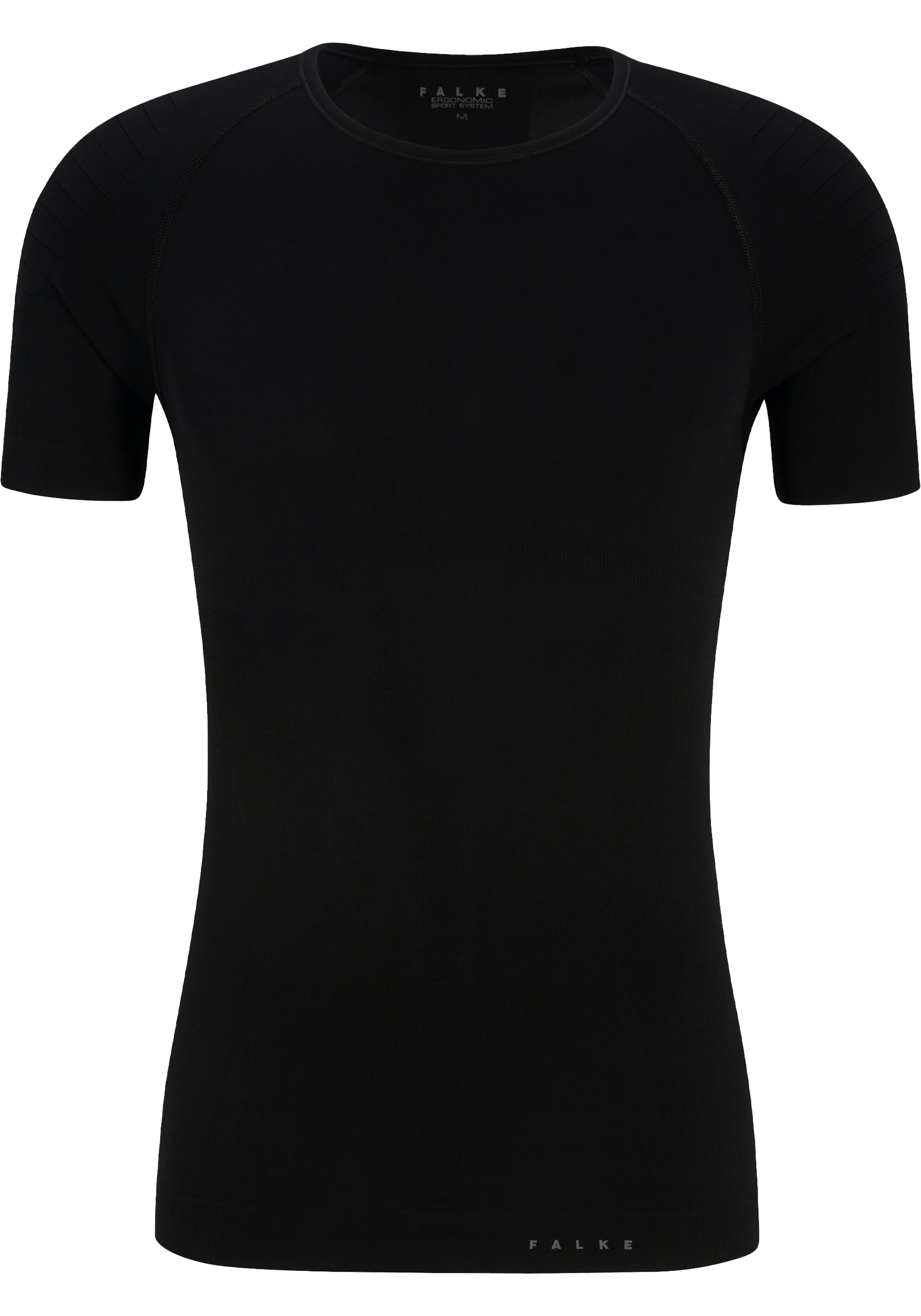FALKE heren T-shirt Warm, thermoshirt, zwart (black)