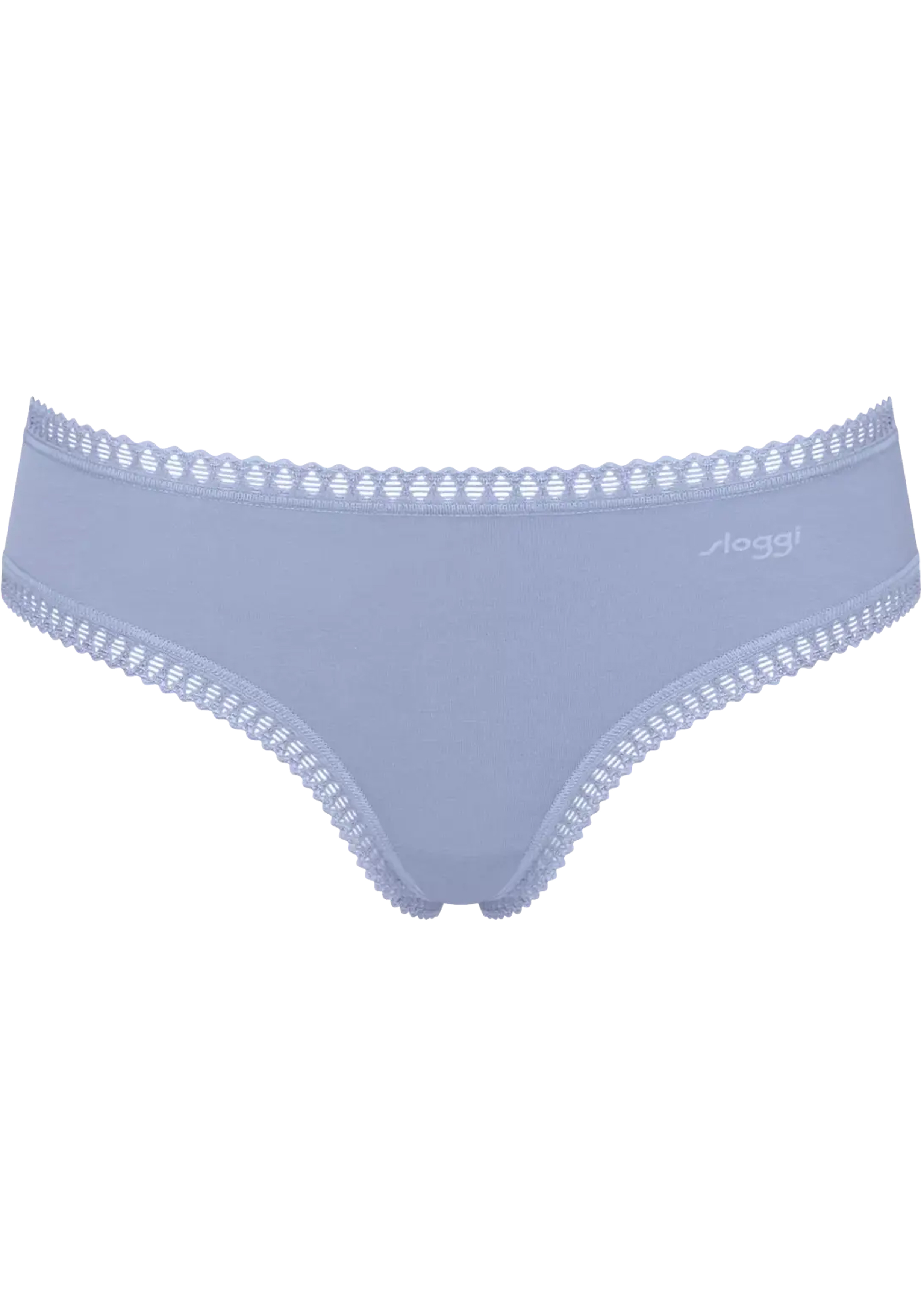 Sloggi Women GO Crush Hipster (3-pack), dames slip, lichtblauw, donkerblauw, print