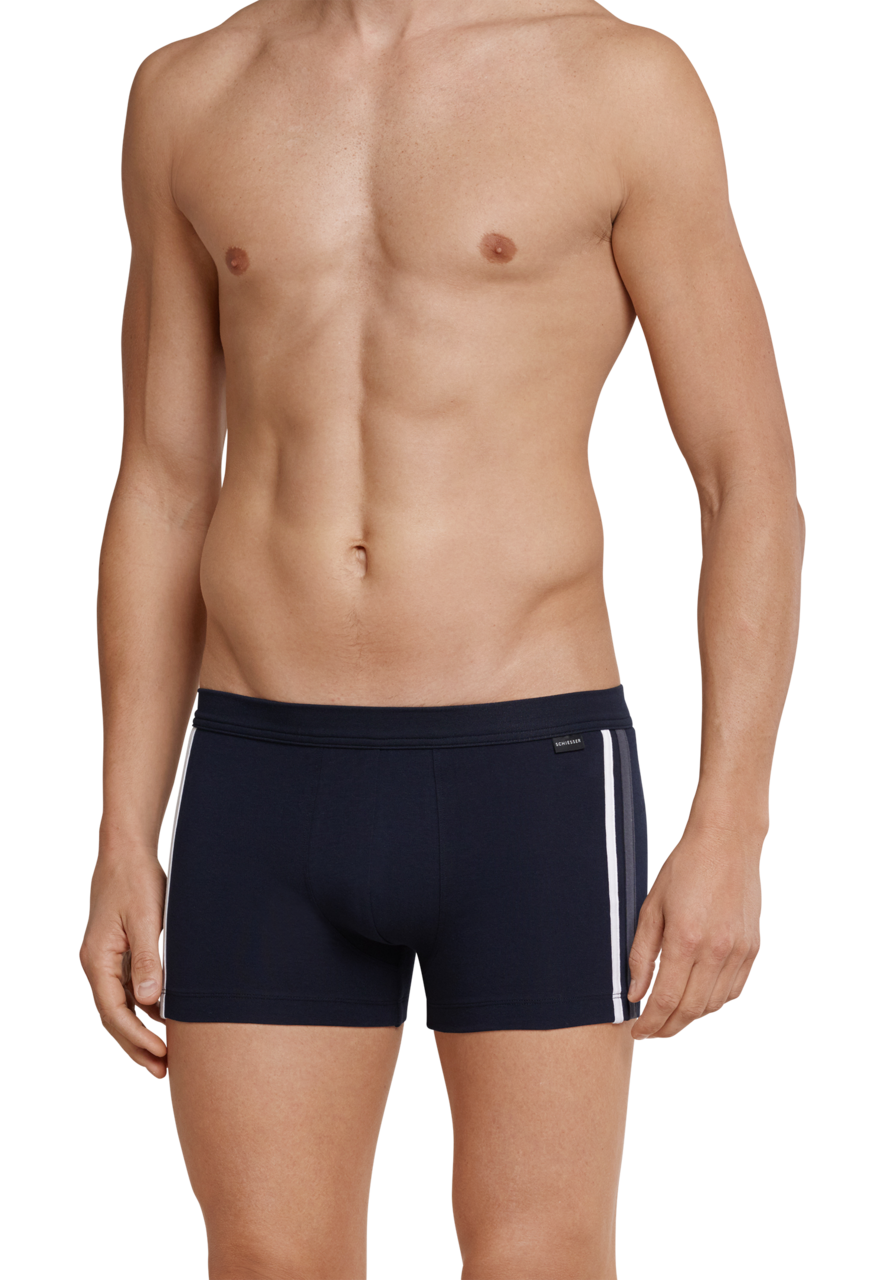 SCHIESSER Dark Sapphire boxer (1-pack), heren short donkerblauw