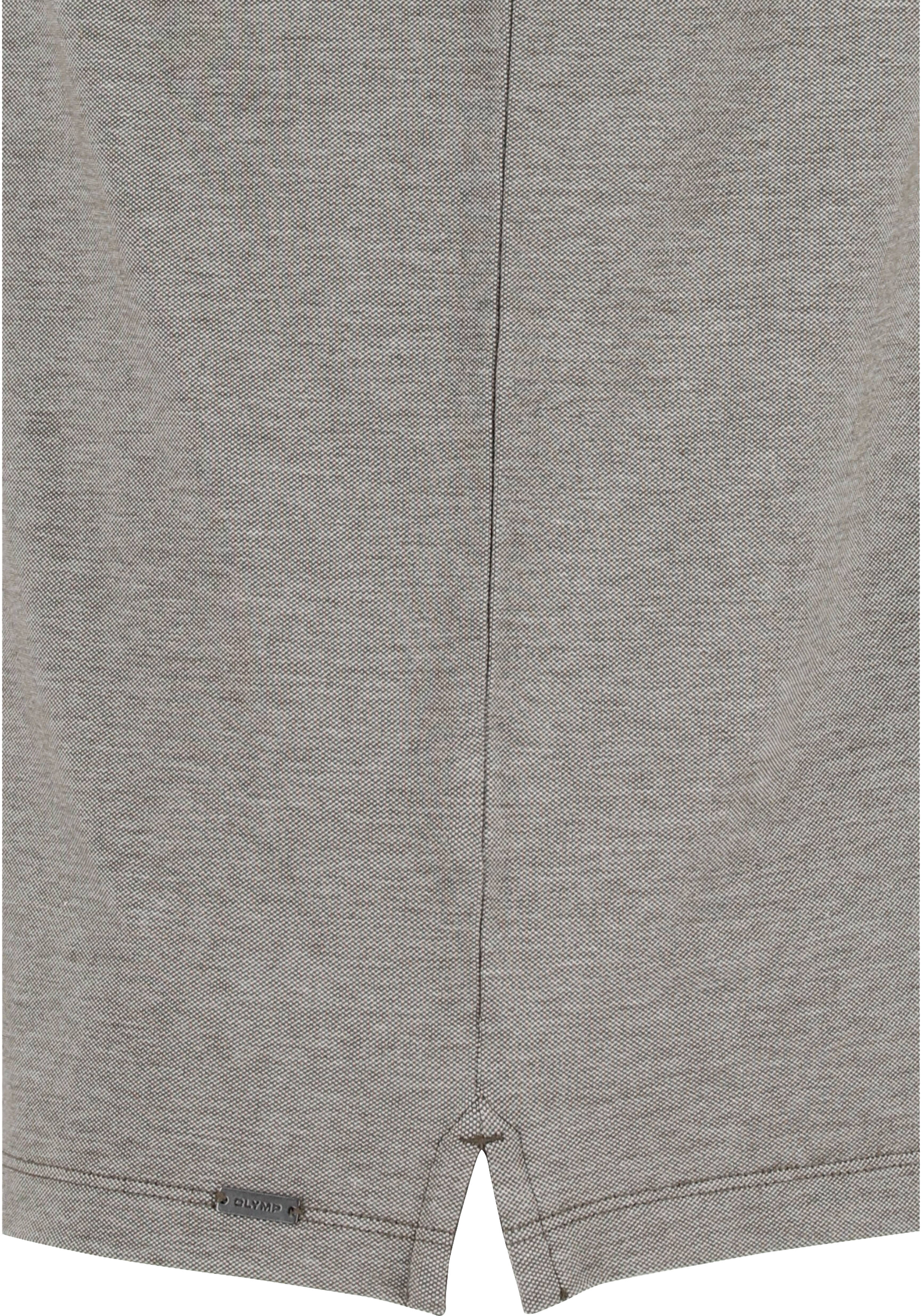 OLYMP Level 5 body fit poloshirt, stretch, bruin