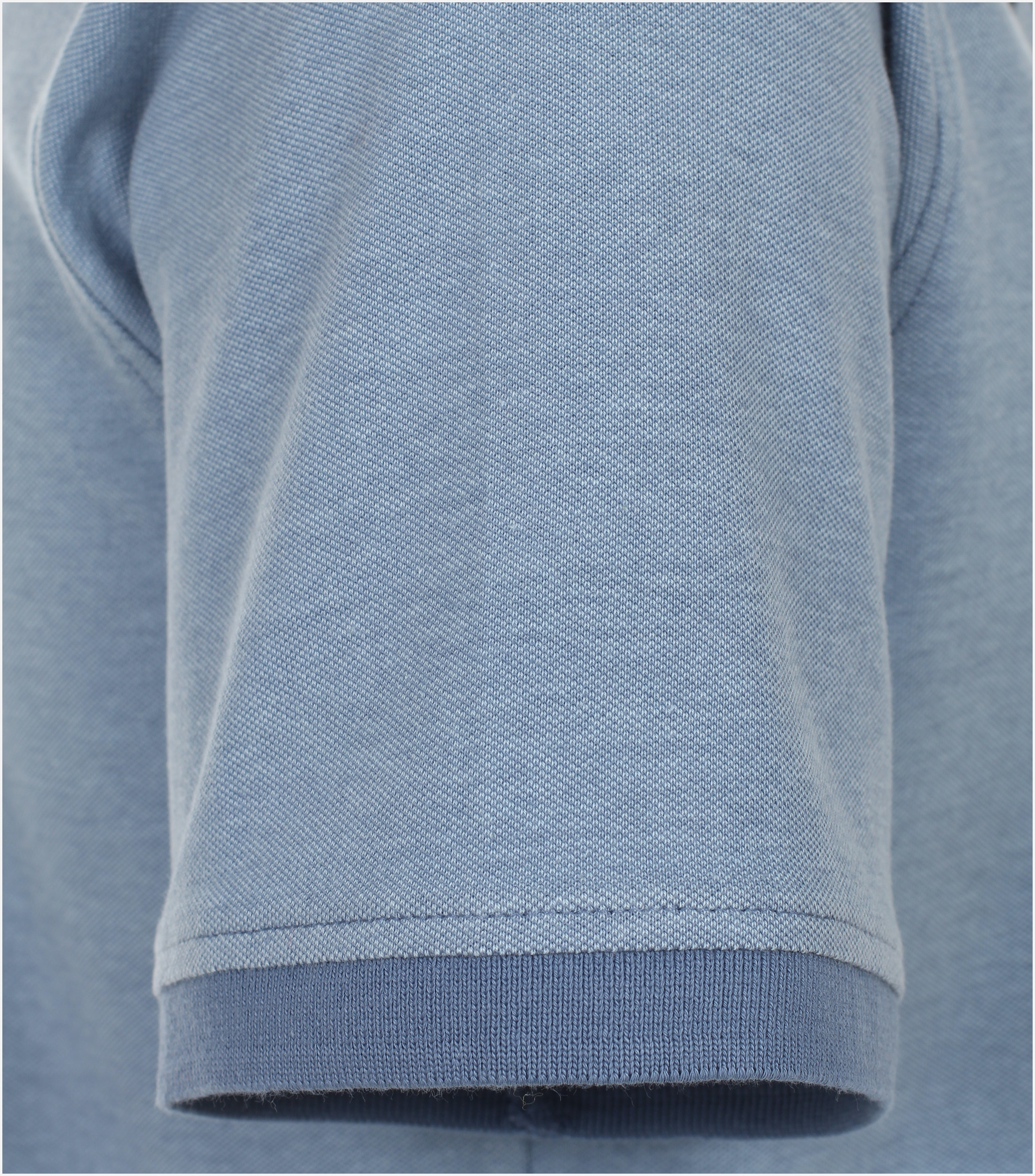 CASA MODA comfort fit heren polo, aqua