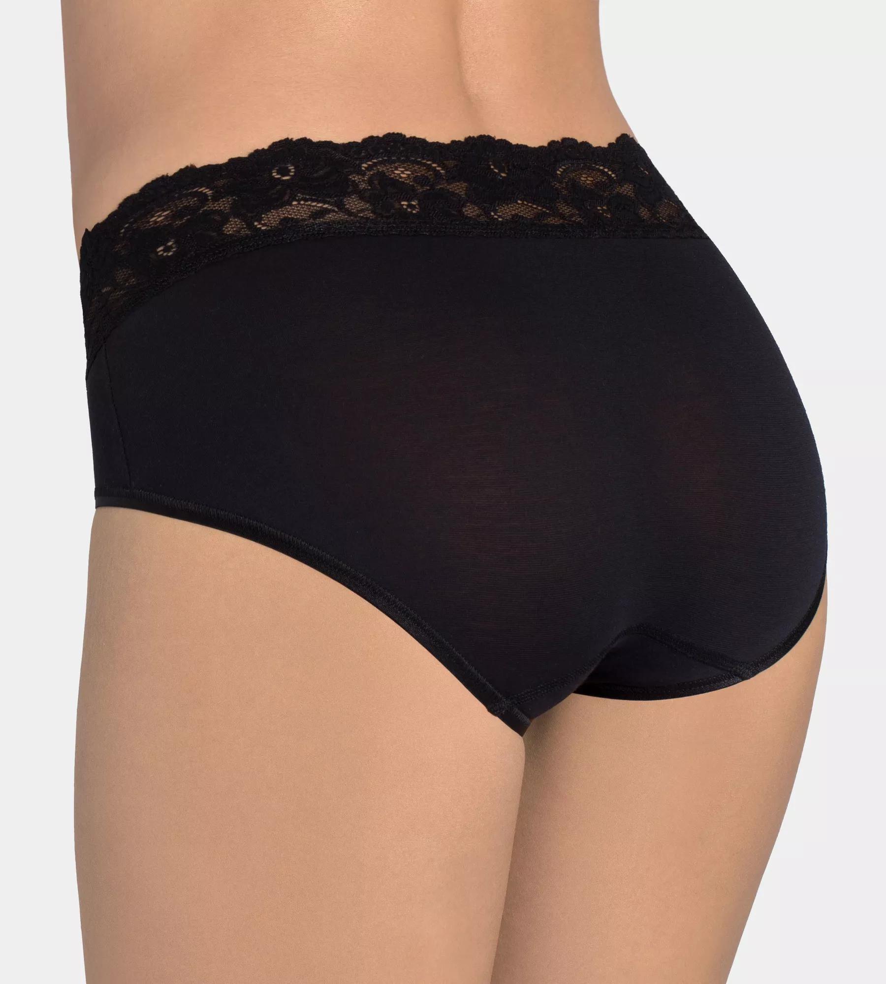Sloggi Women Romance Midi (1-pack), dames slip, zwart
