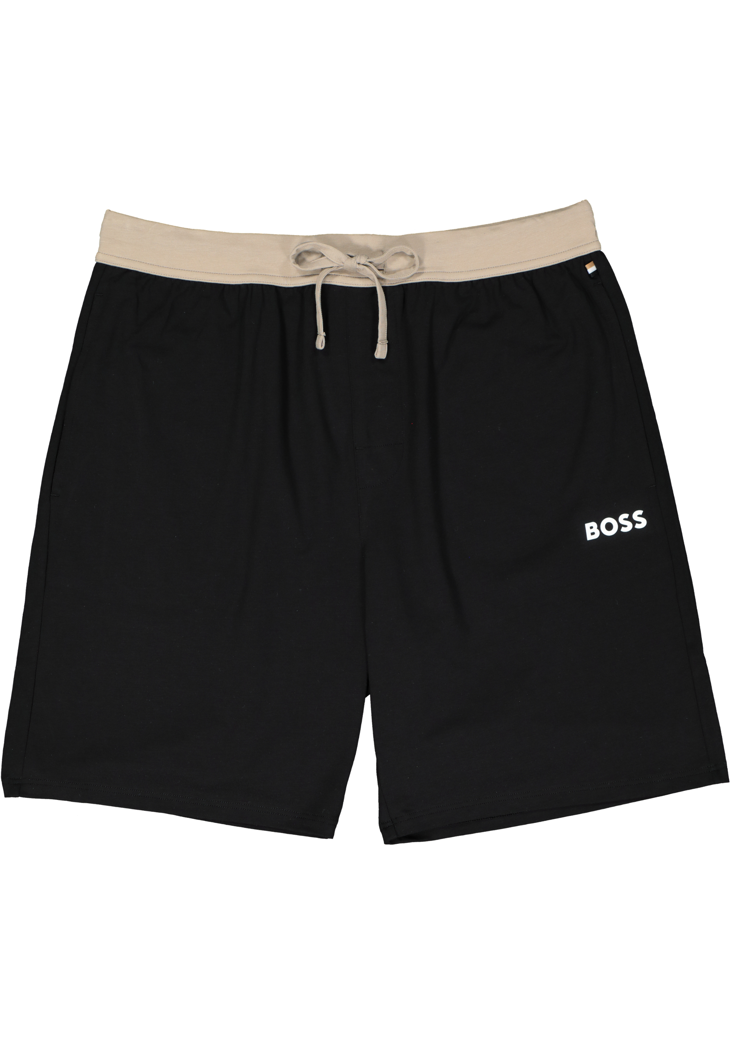 BOSS Short Set, heren lounge set, zwart