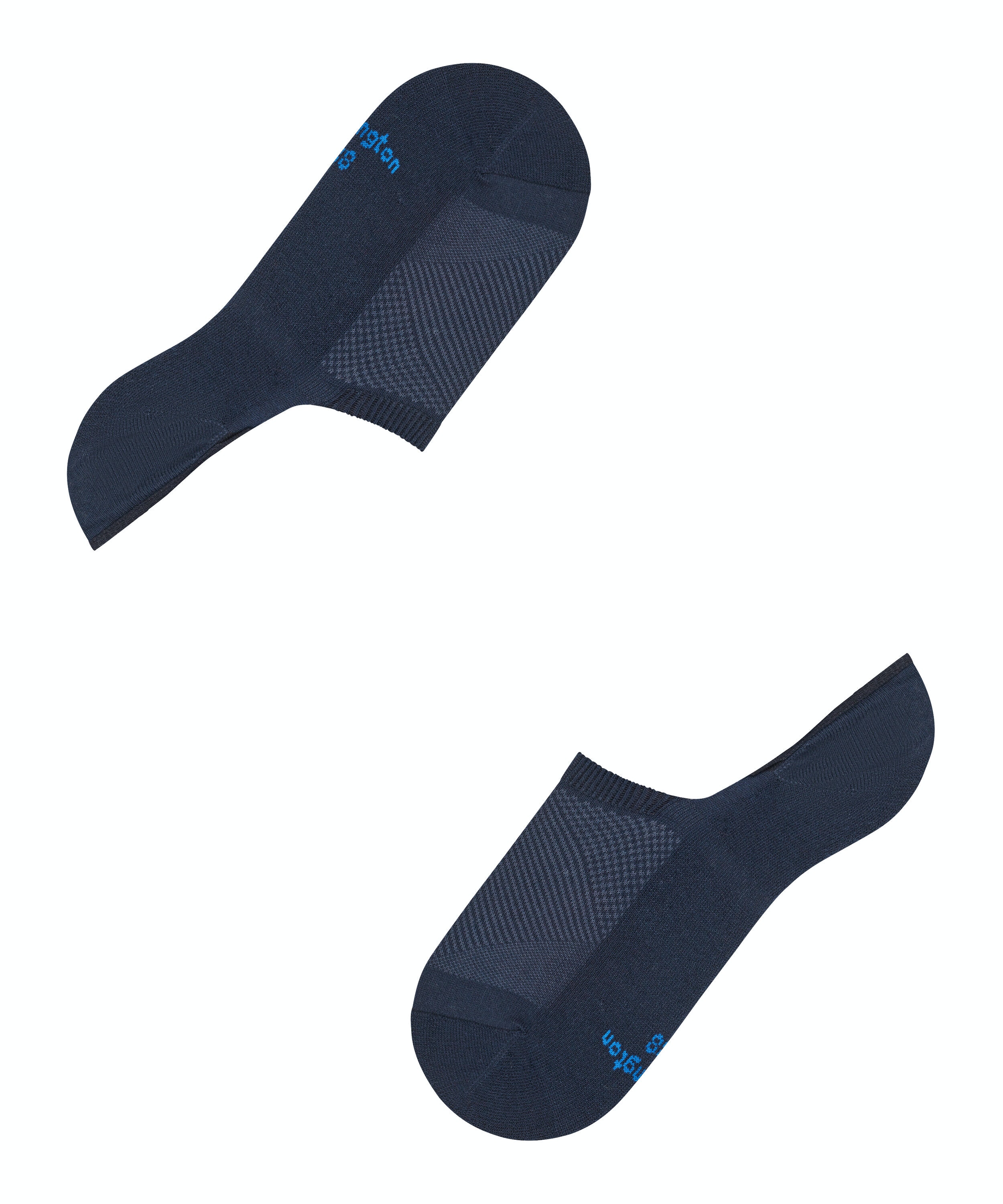 Burlington Athleisure dames invisible sokken, blauw (marine)