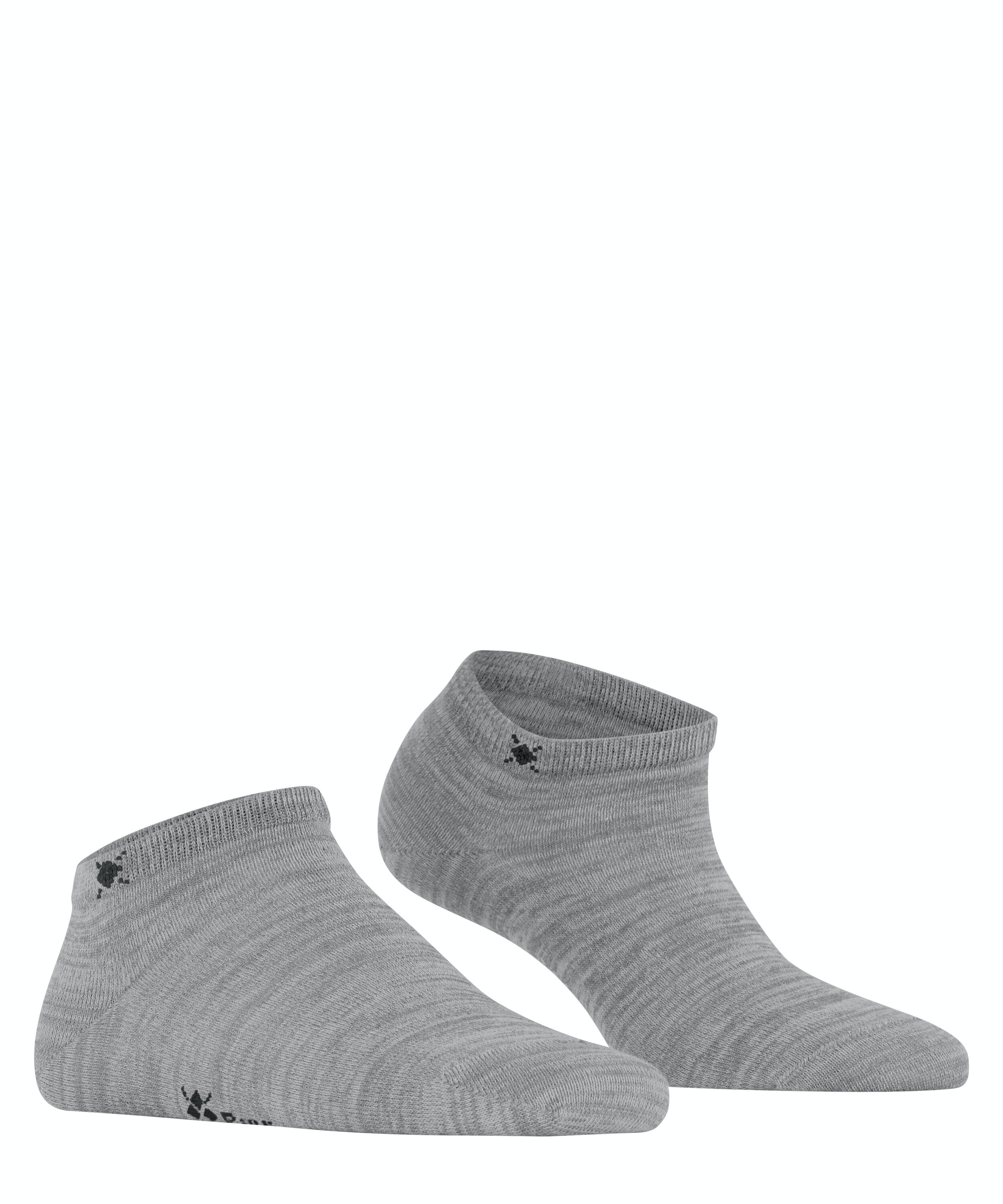 Burlington Soho Vibes dames sneakersokken, grijs (light grey)