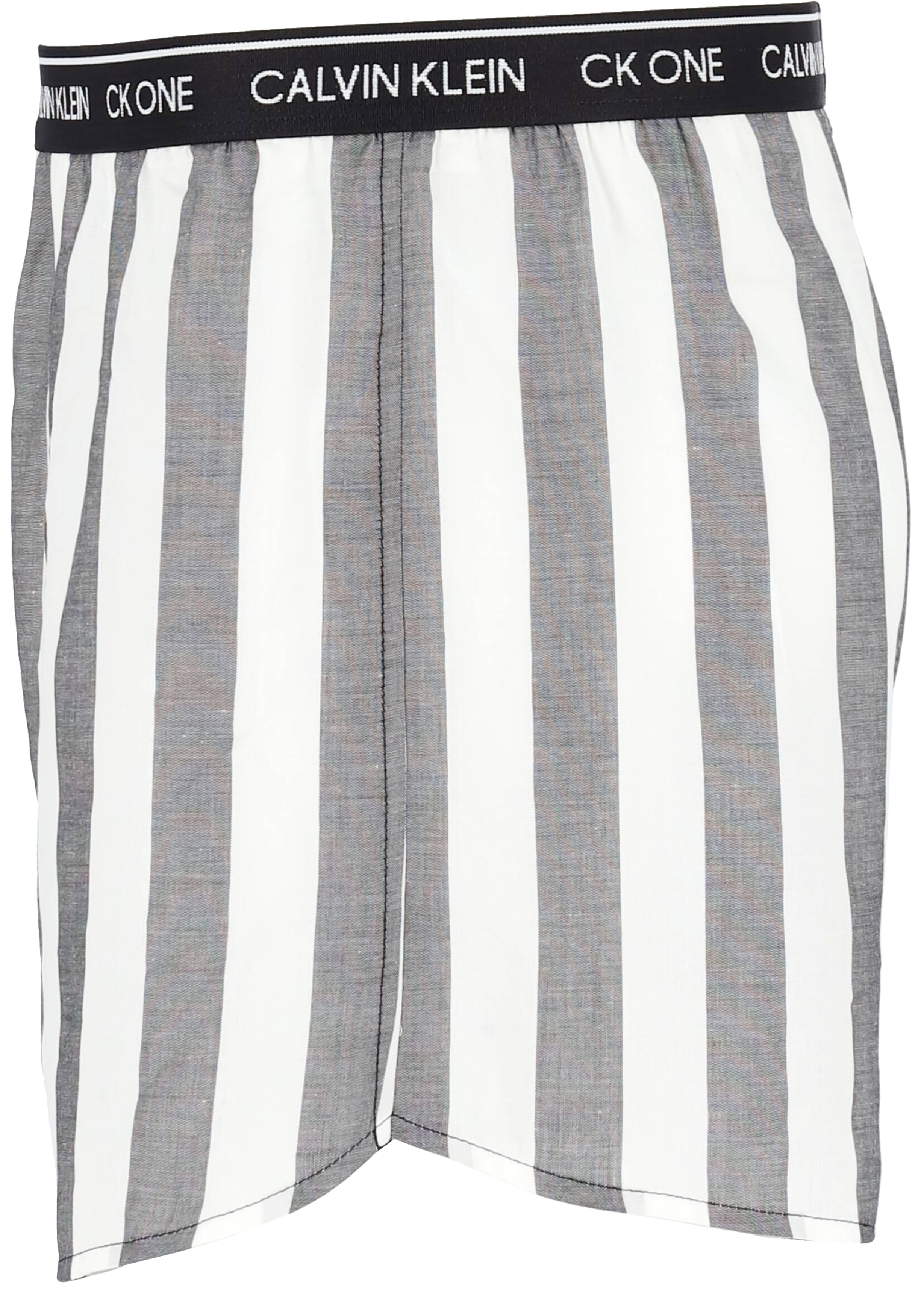 Calvin Klein Woven Boxers Slim Fit (3-pack), wijde boxers katoen, zwart en geruit