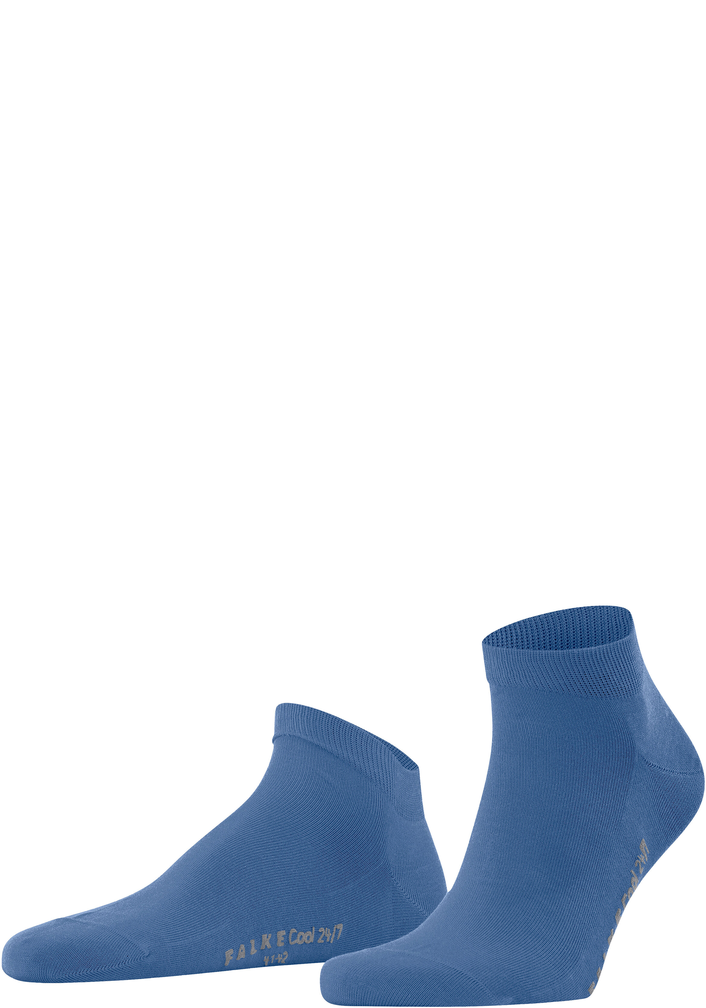 FALKE Cool 24/7 heren sneakersokken, middenblauw (deep water)