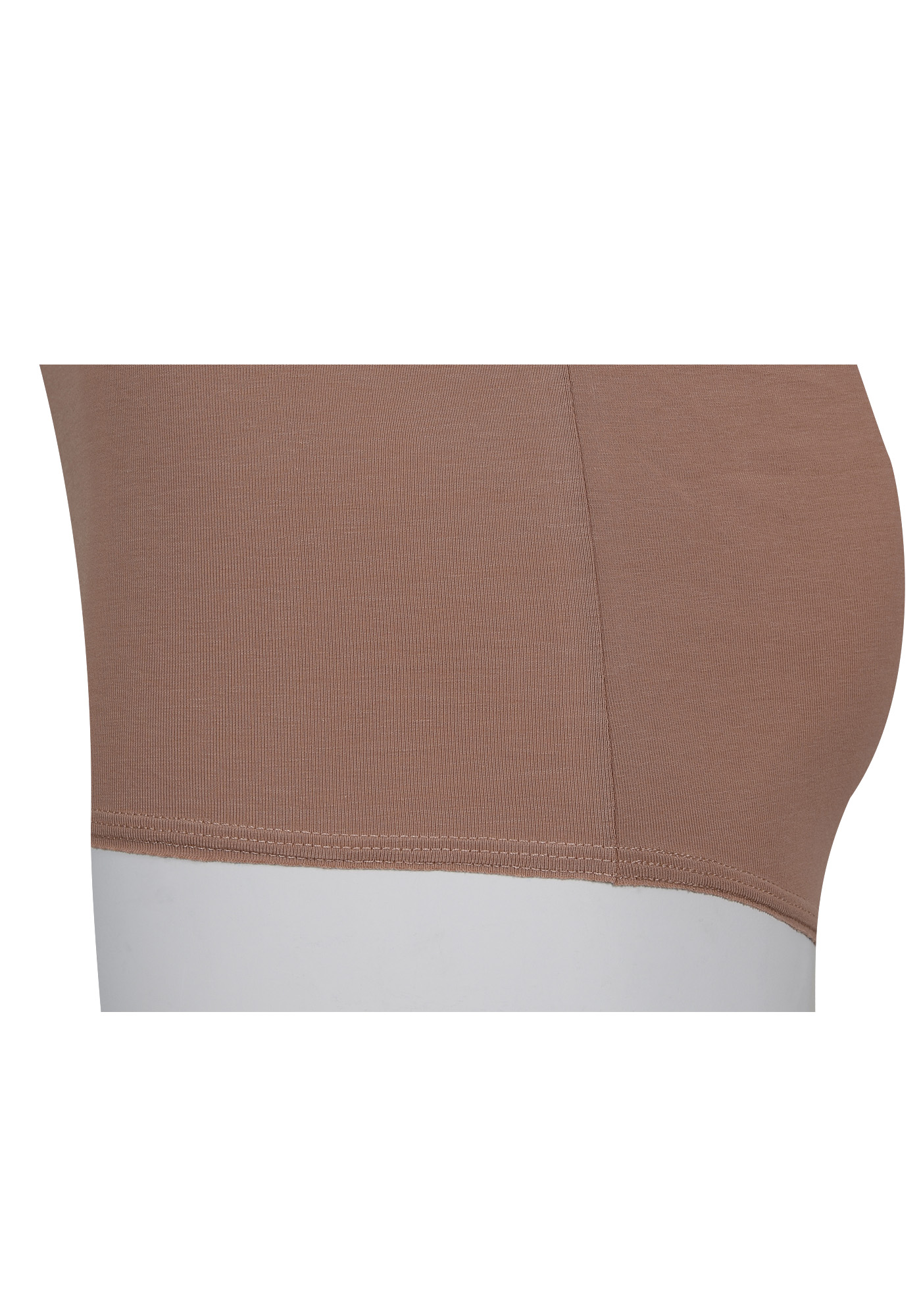 RJ Bodywear Everyday Tilburg T-shirts (2-pack), heren stretch T-shirt diepe V-hals, huidskleur (raw edge)