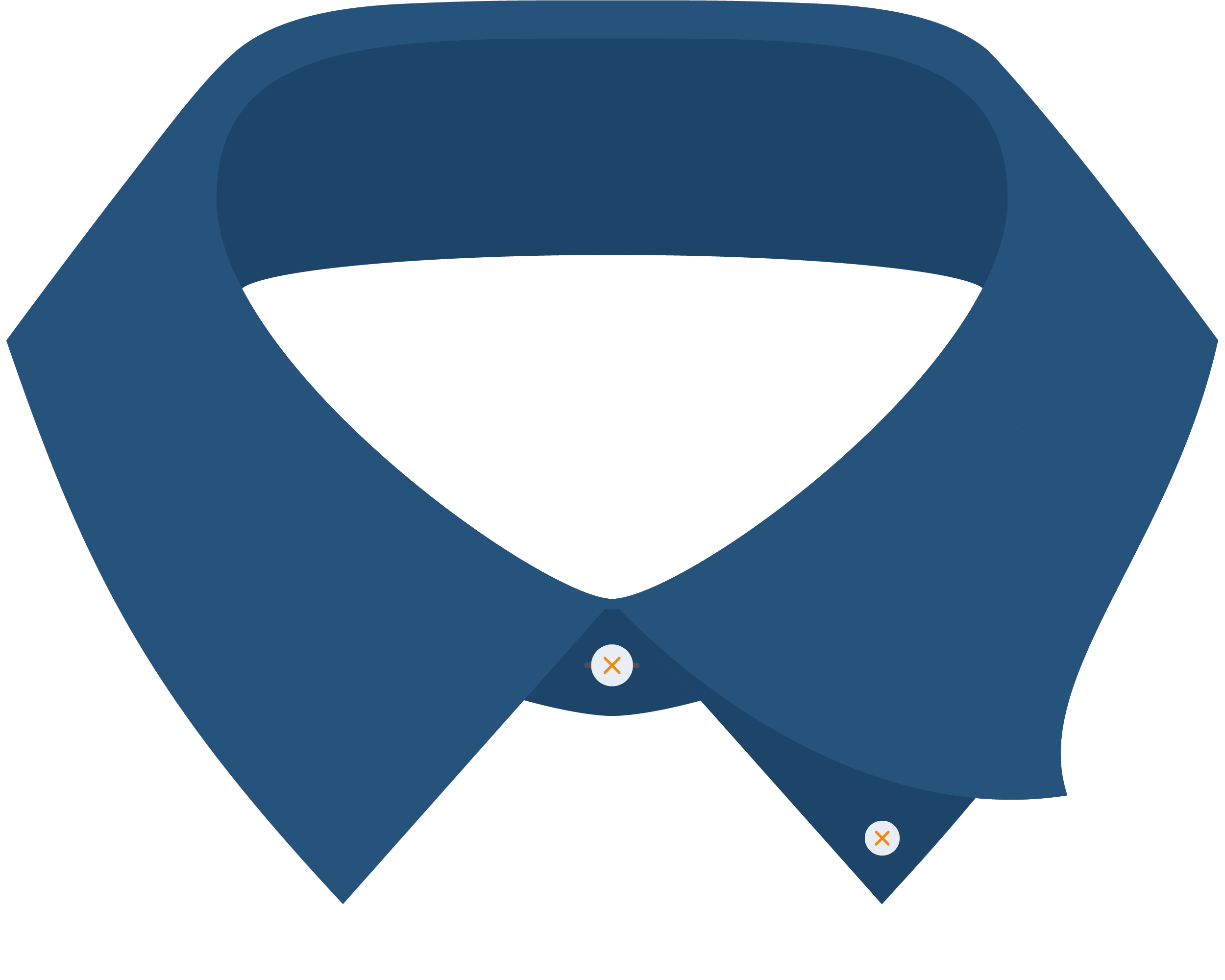 Under Button Down kraag Under Button Down kraag