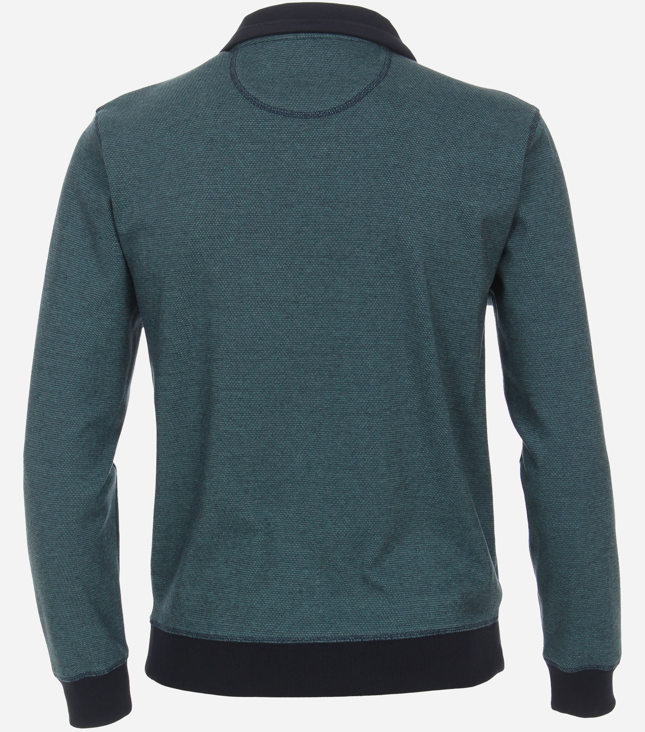 CASA MODA comfort fit schipperstrui, turquoise melange