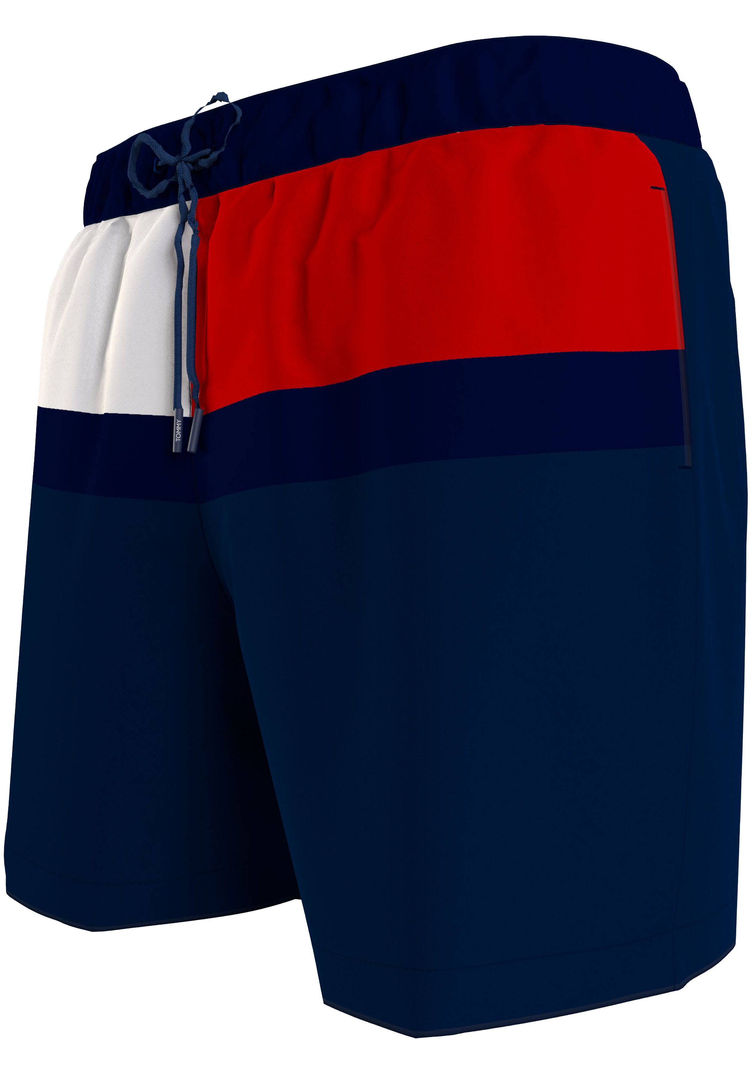 Tommy Hilfiger Medium Drawstring swimshort, heren zwembroek, blauw