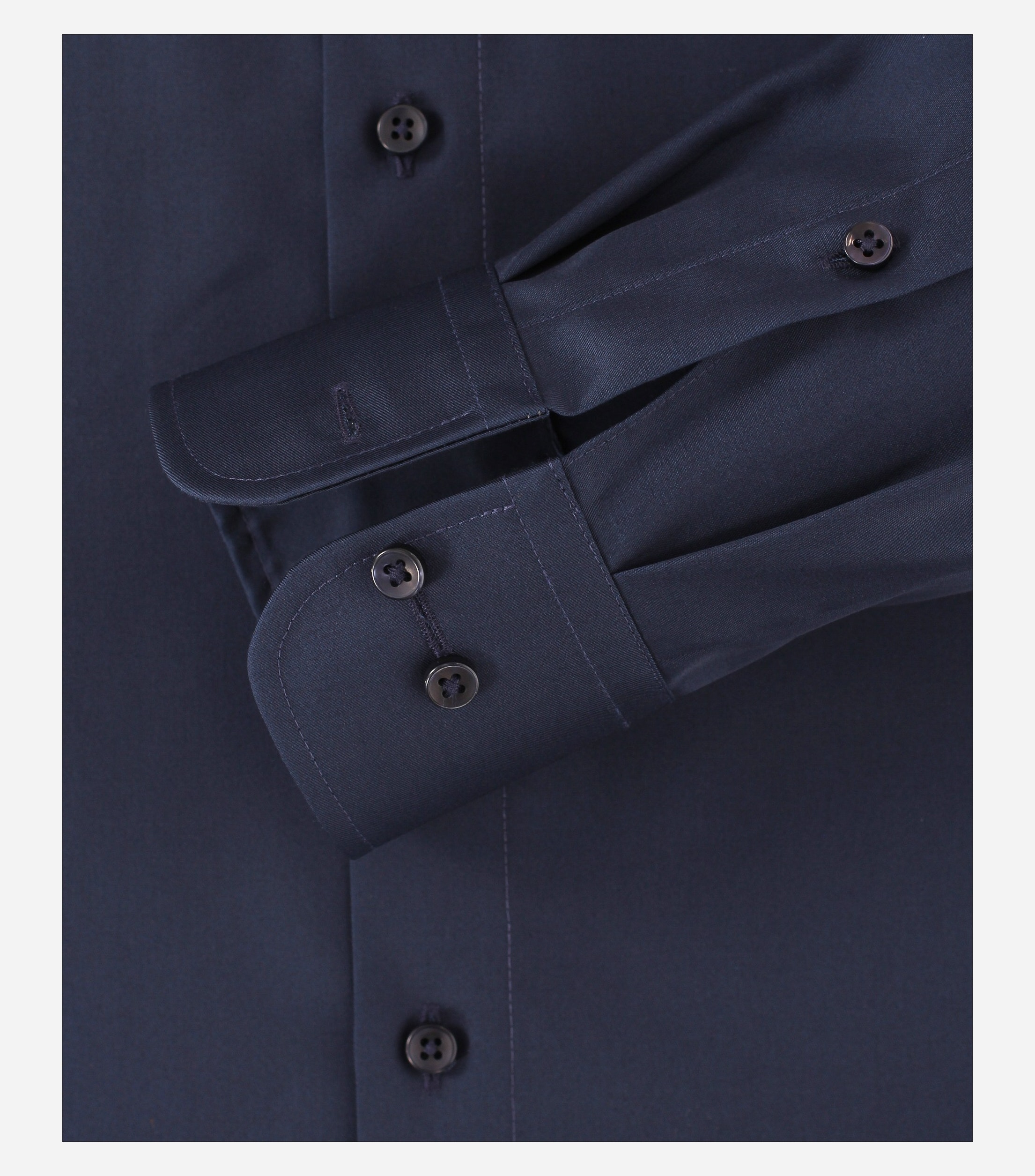 CASA MODA comfort fit overhemd, twill, blauw