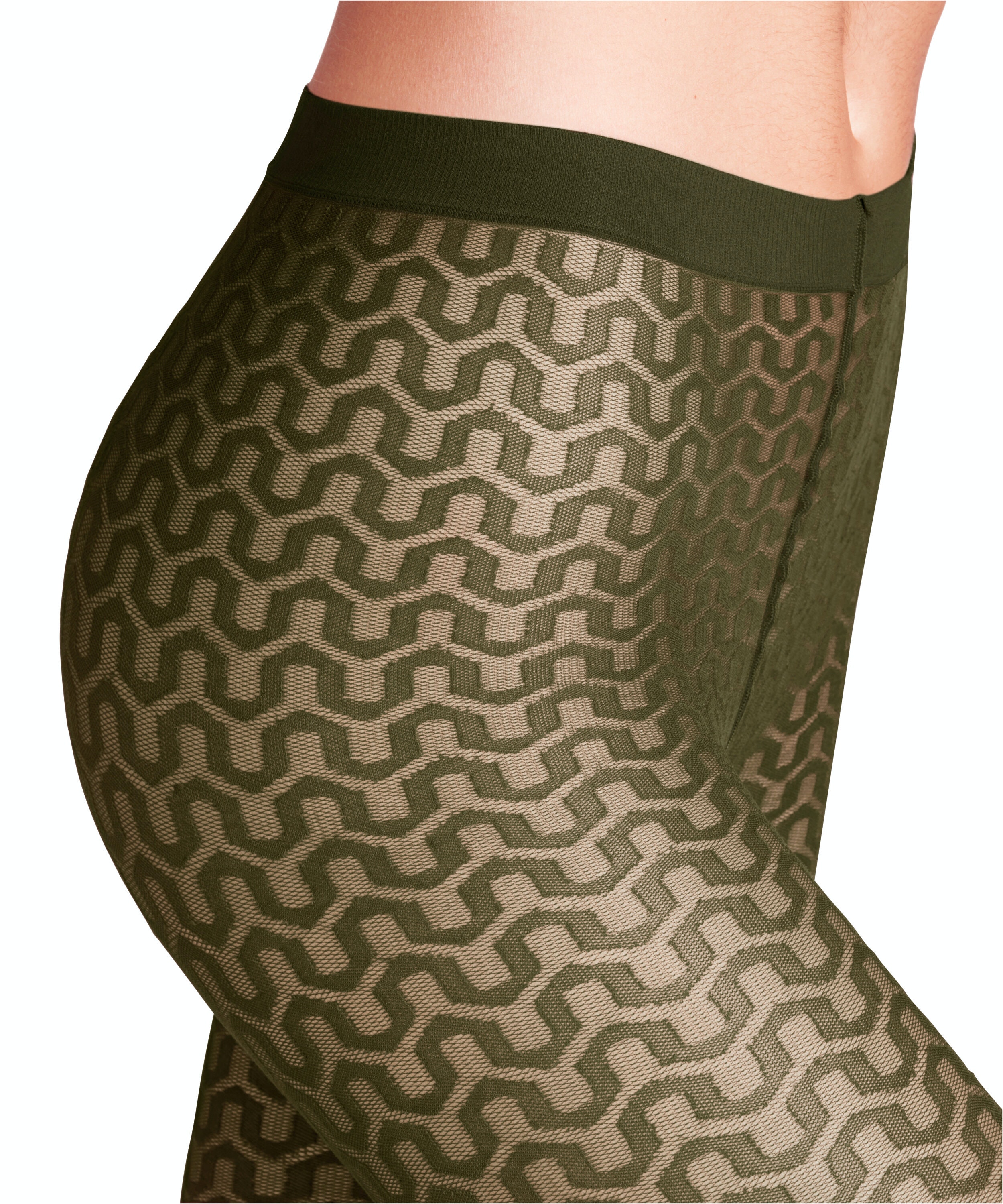 FALKE Cryptogram 30 DEN dames panty, artichoke