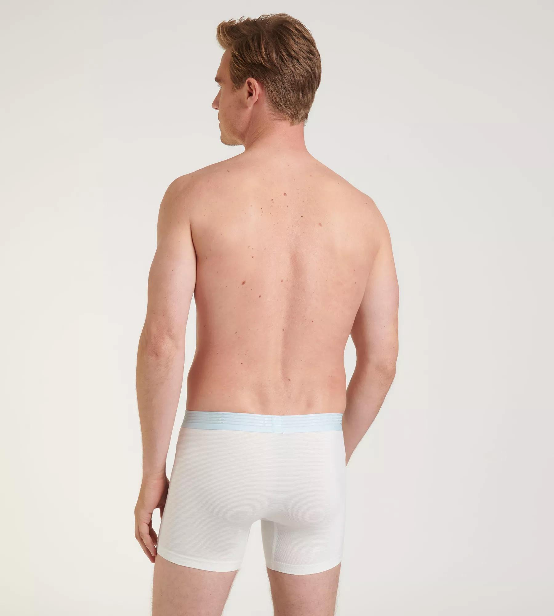 Sloggi Men EVER Cool Short, heren boxershort korte pijp (2-pack), wit