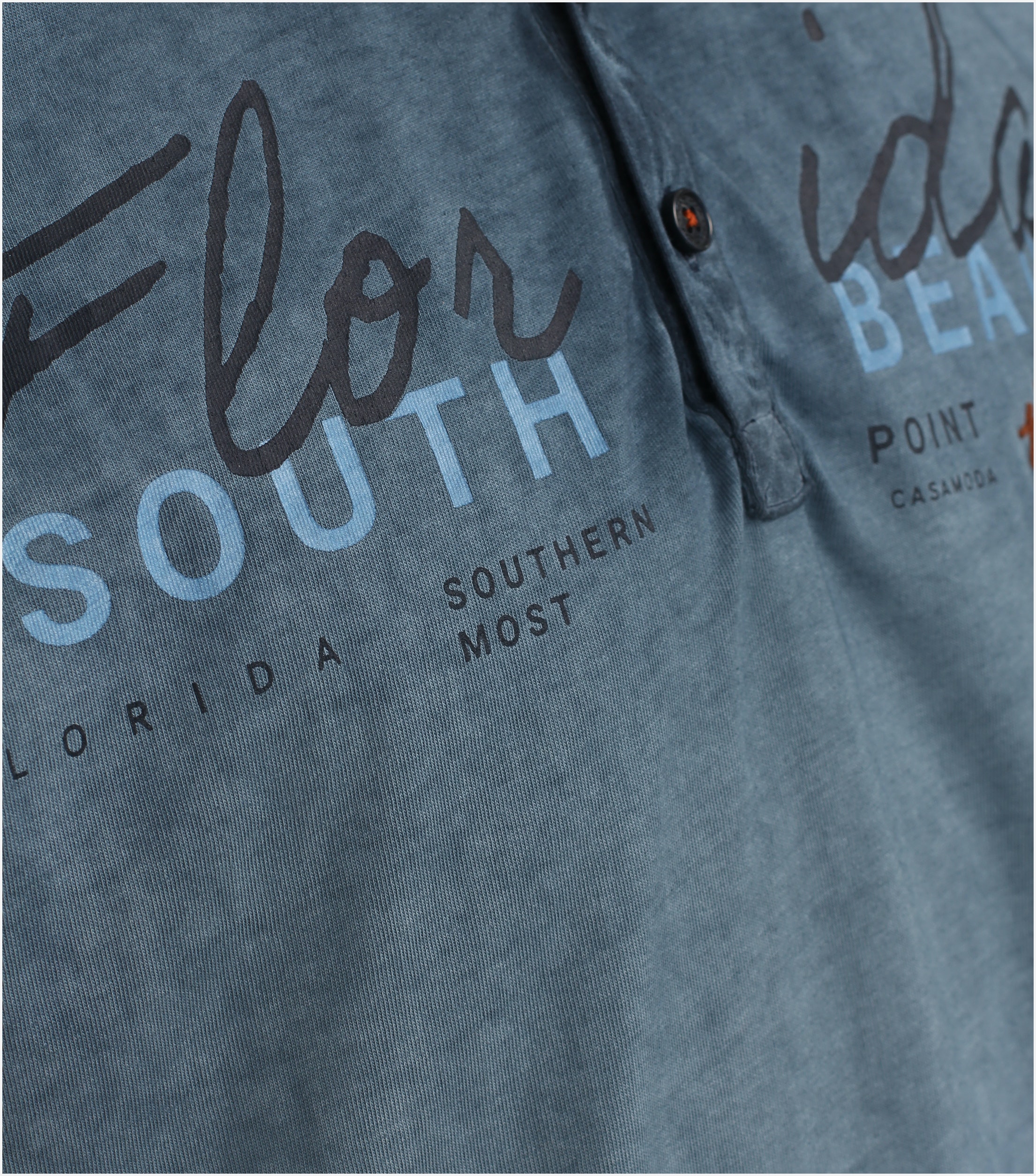 CASA MODA comfort fit heren T-shirt, blauw