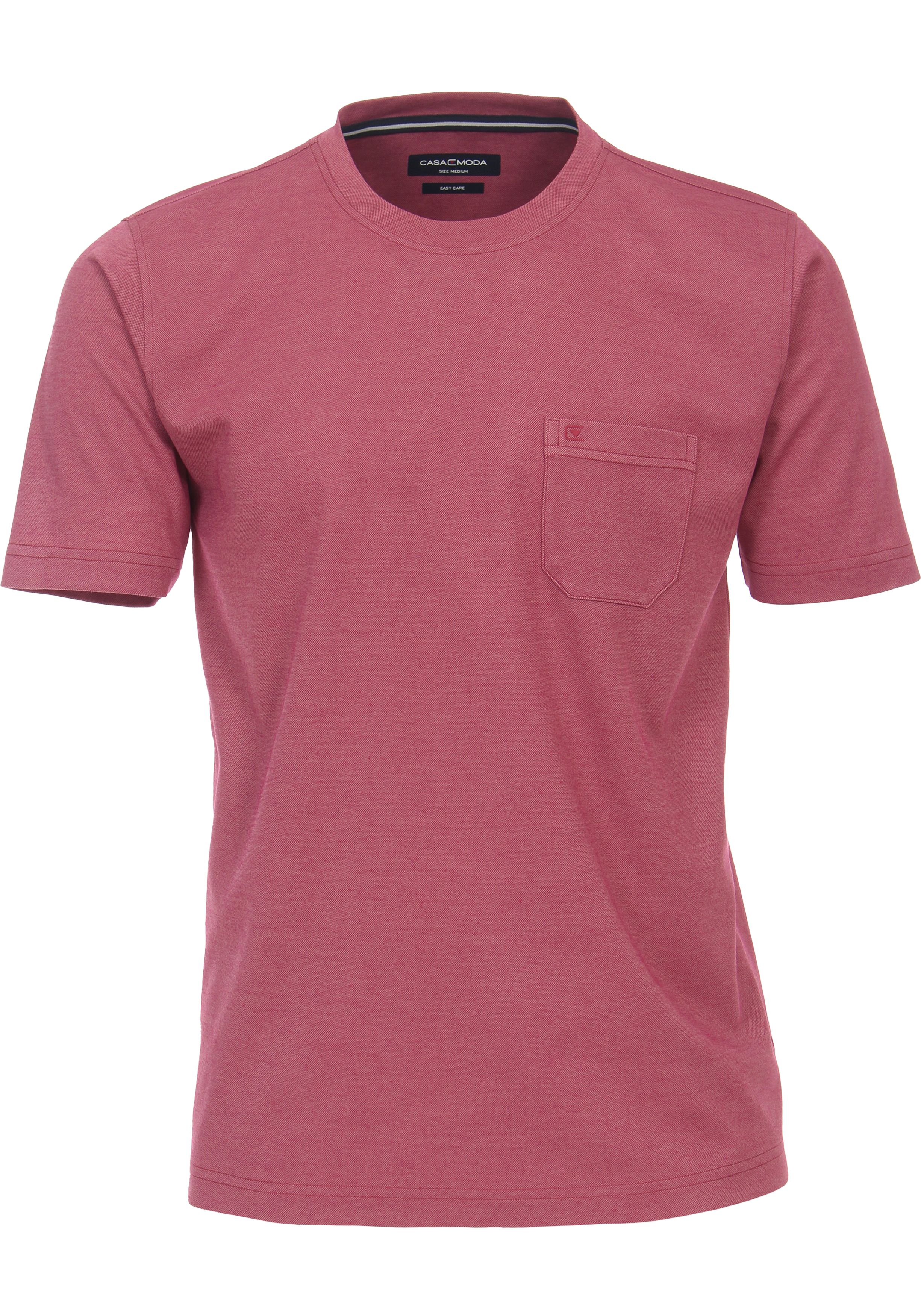 CASA MODA comfort fit heren T-shirt, paars
