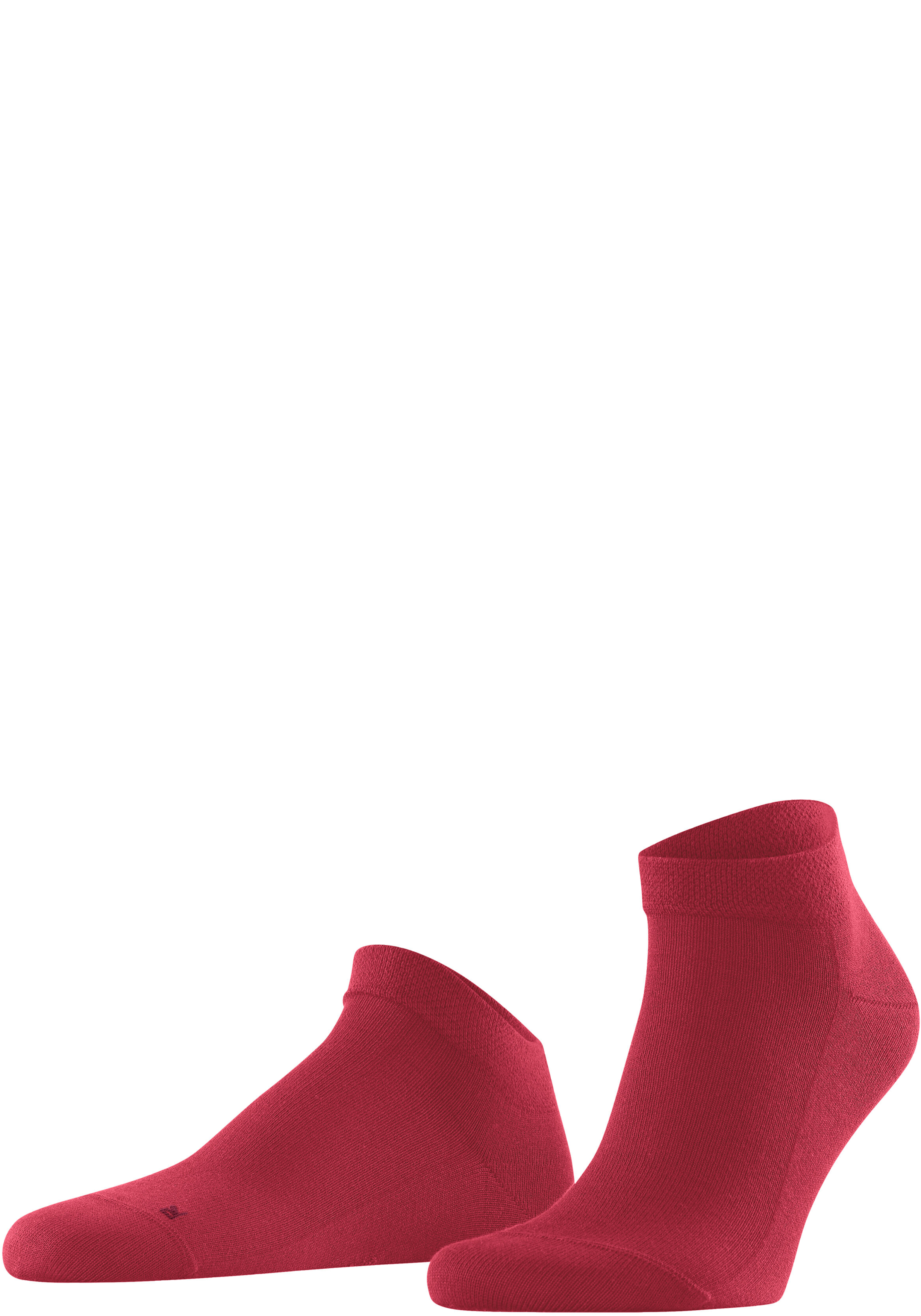 FALKE Sensitive London heren sneakersokken, rood (scarlet)