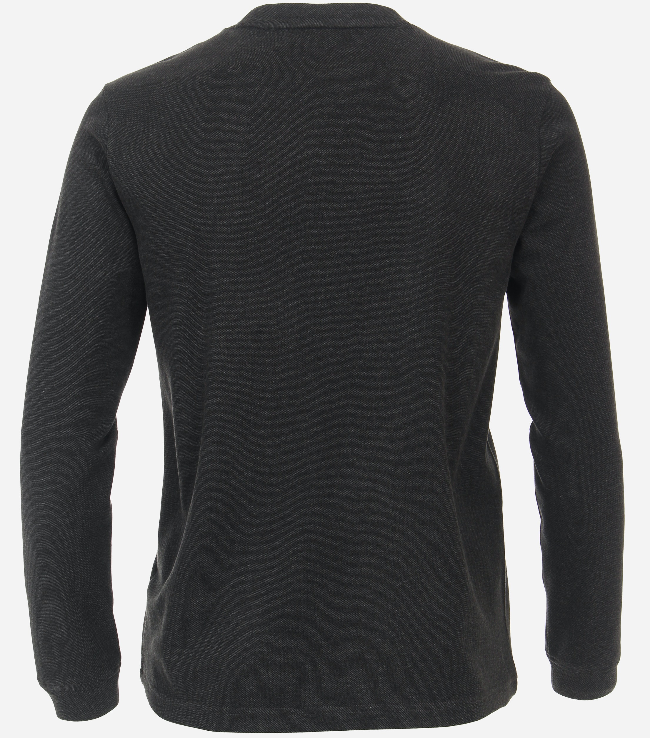 CASA MODA comfort fit T-shirt lange mouw, grijs