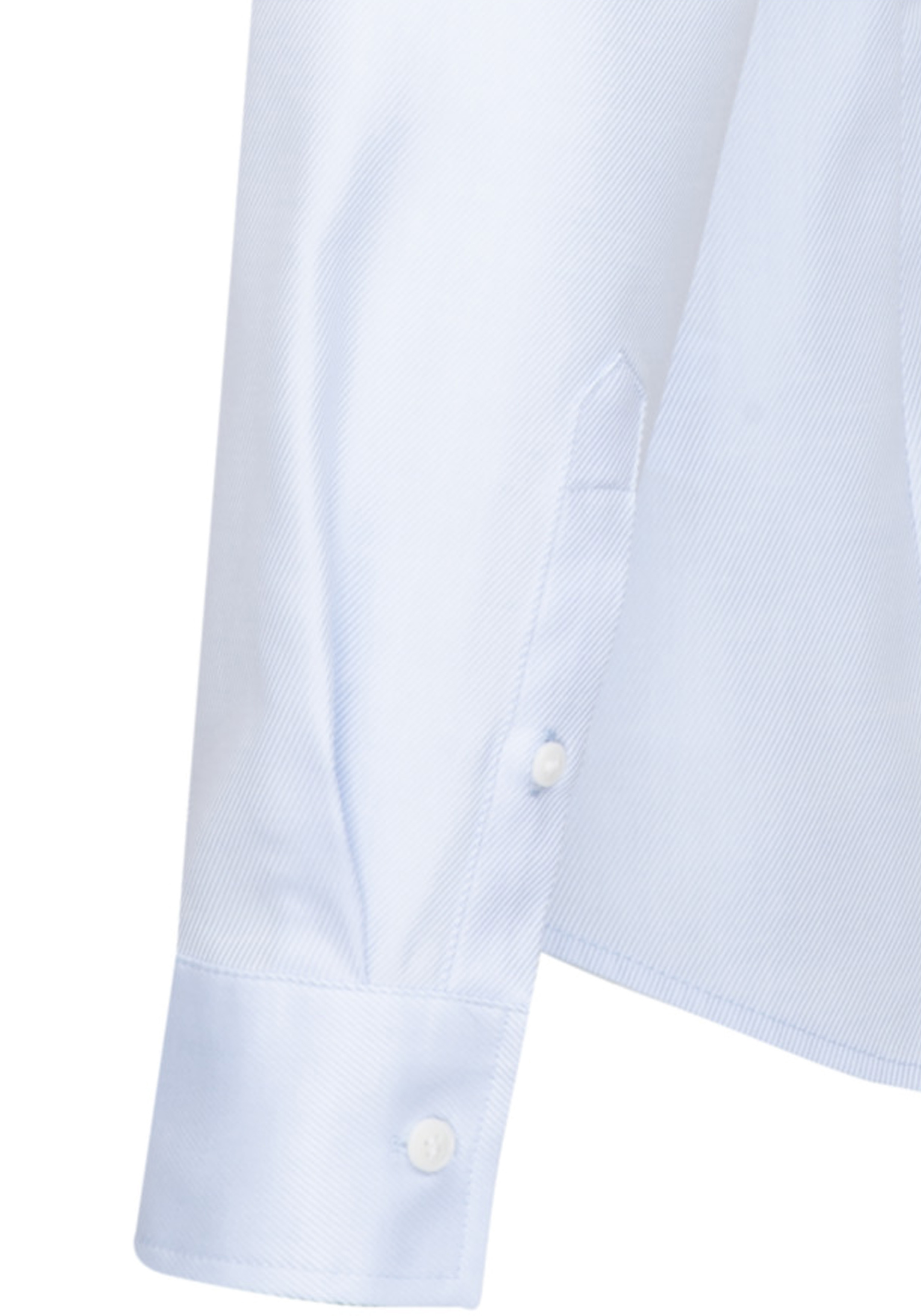 Seidensticker dames blouse slim fit, twill, lichtblauw