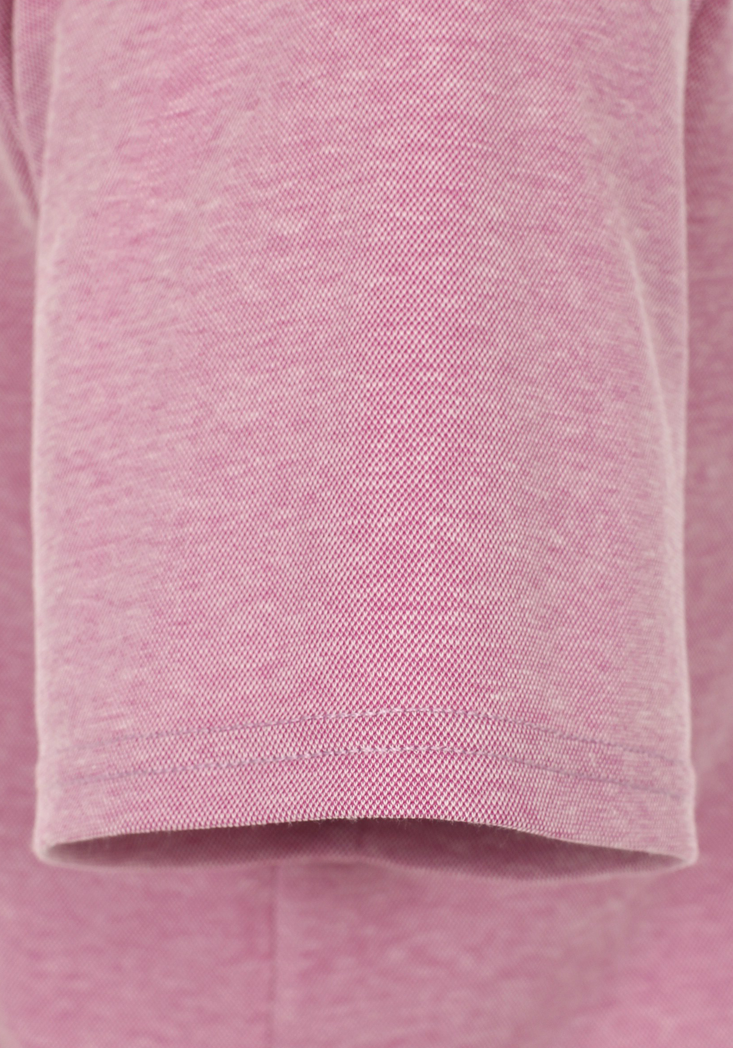 Redmond regular fit poloshirt, donkerroze melange