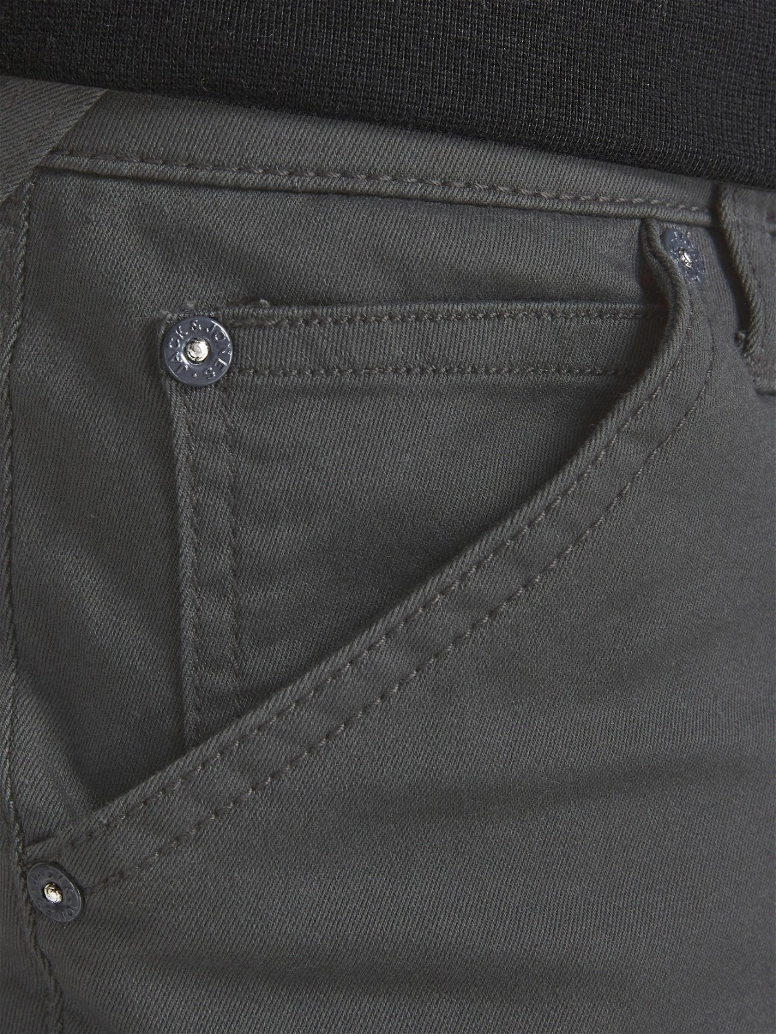 JACK & JONES Ace Dex Tapered loose fit, heren cargo broek, donkergrijs
