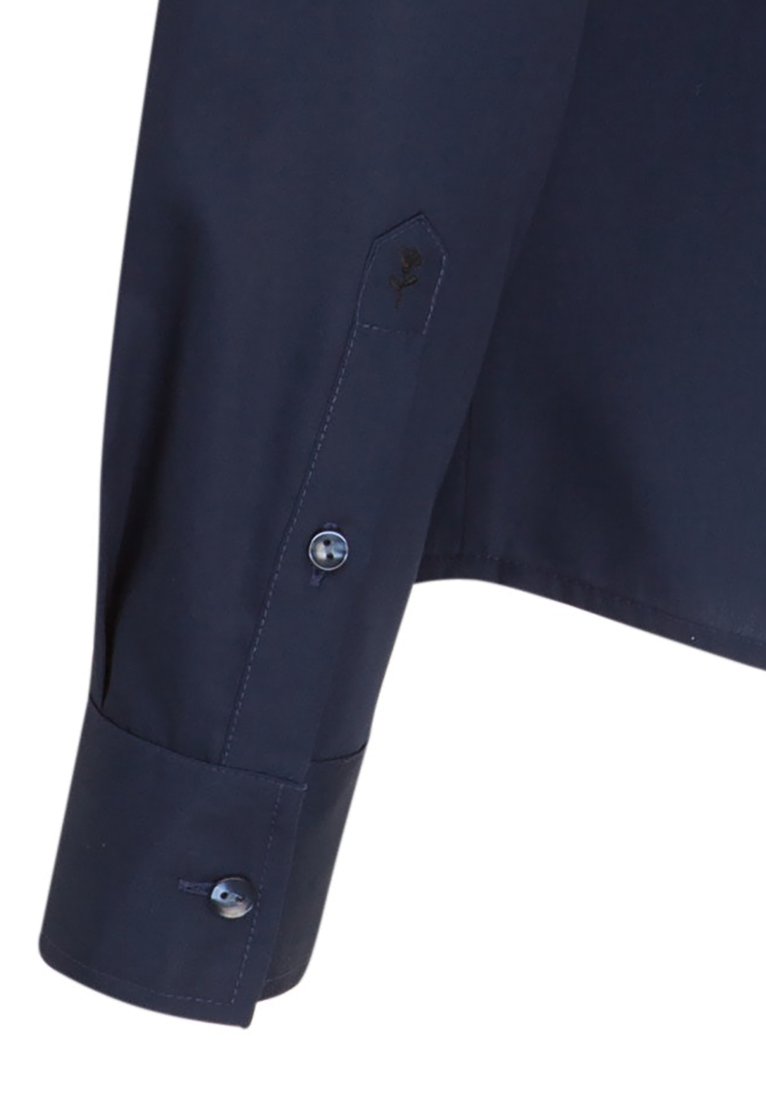 Seidensticker dames blouse regular fit, donkerblauw
