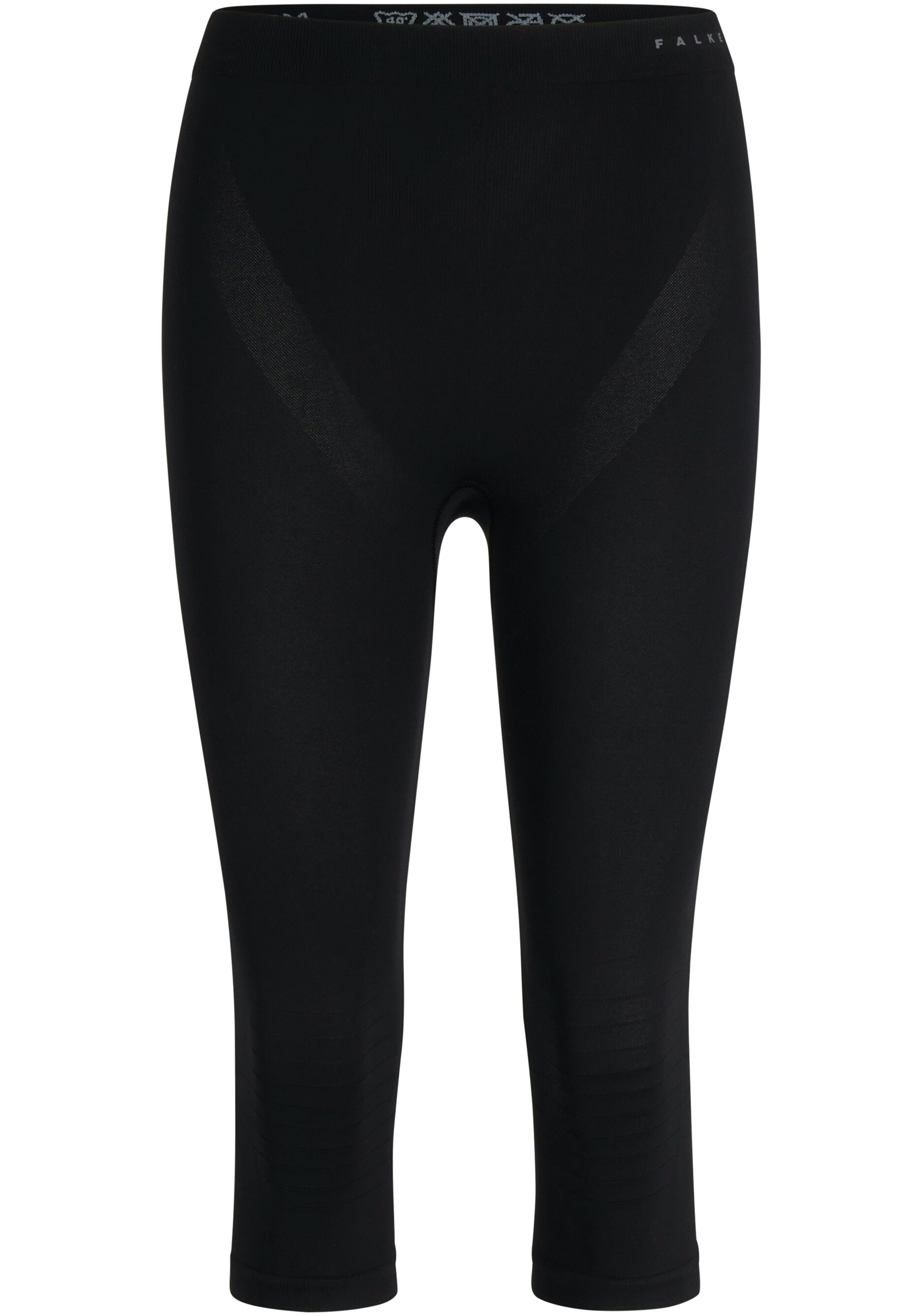 FALKE dames 3/4 tights Warm, thermobroek, zwart (black)