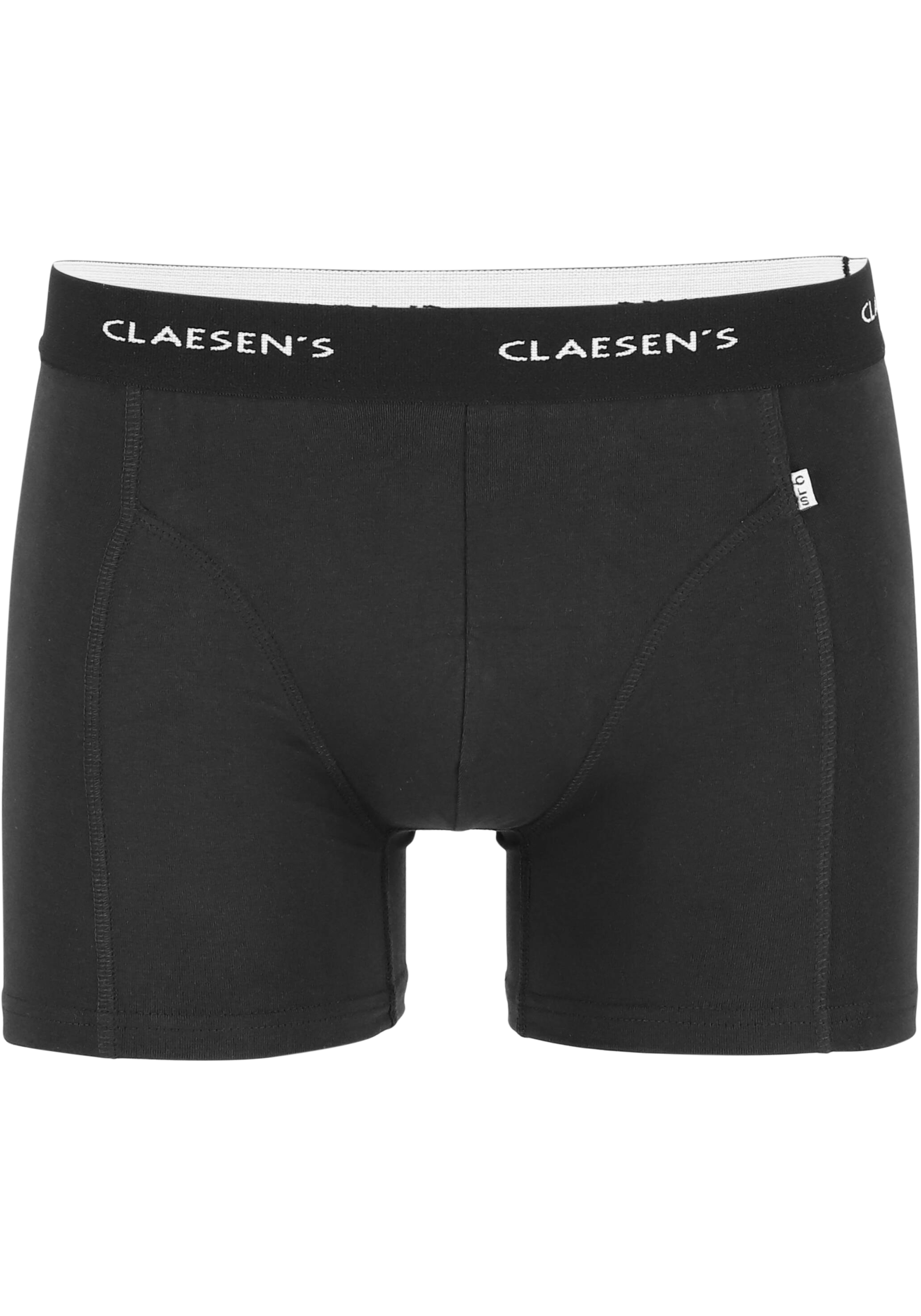 Claesen's Basics boxers (3-pack), heren boxers lang, zwart
