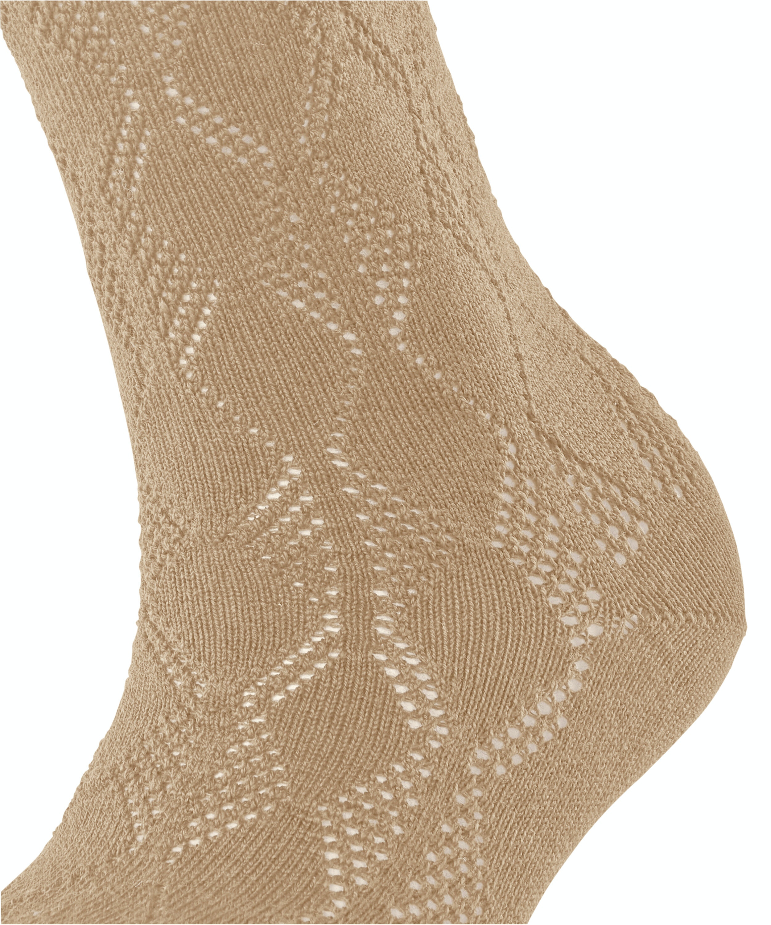 FALKE Argyle Vibe damessokken, beige (dune)