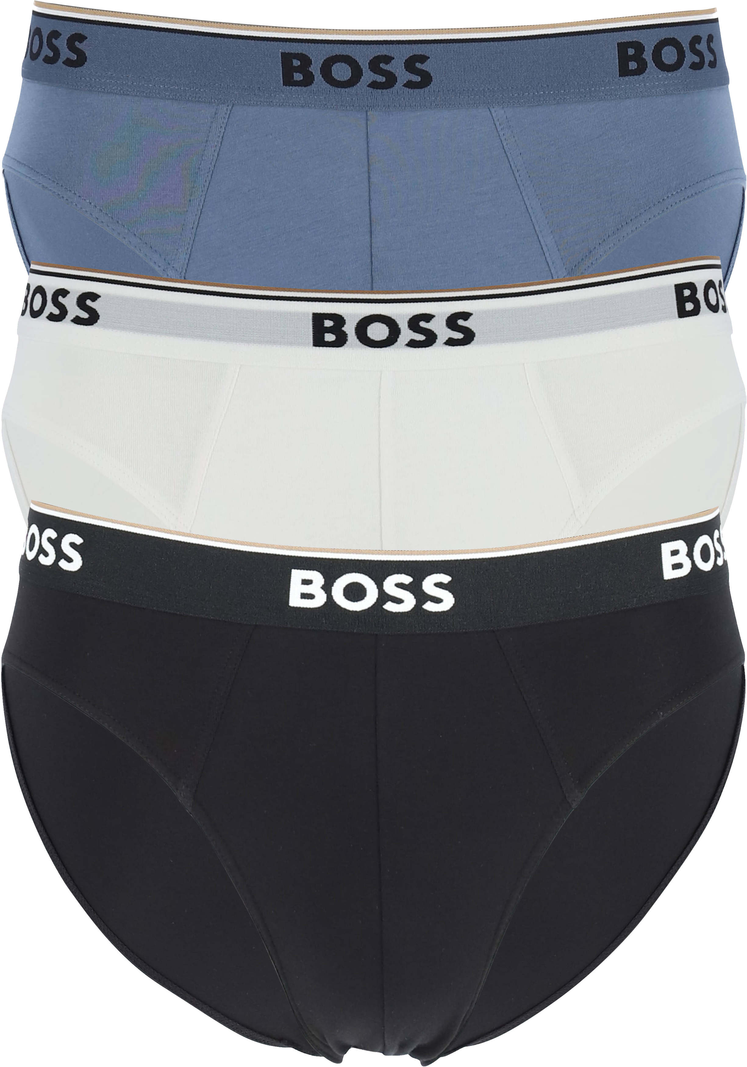 HUGO BOSS Power briefs (3-pack), heren slips, multicolor (set met verschillende kleuren)