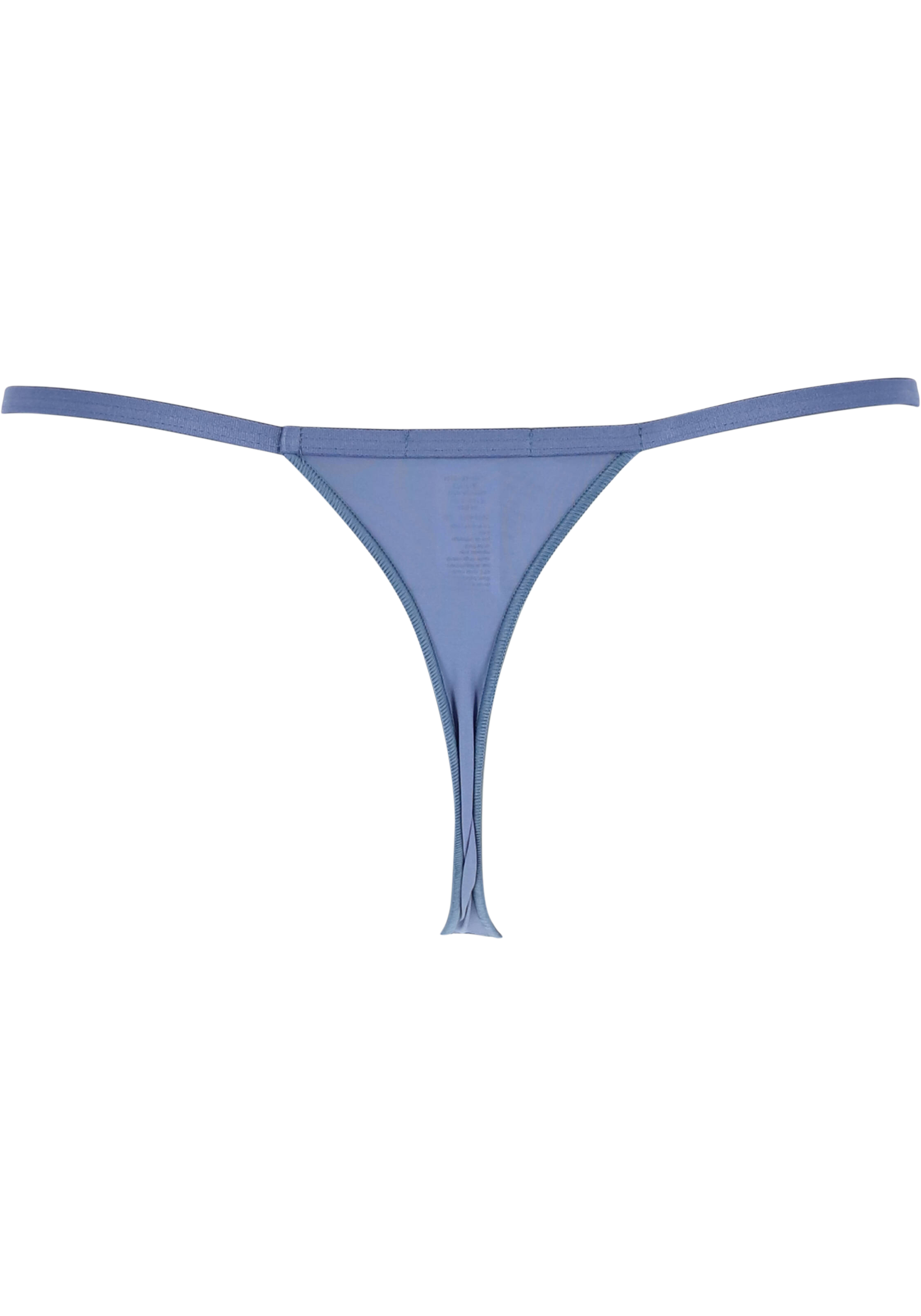 HOM Plume g-string (1-pack), heren string, midden blauw