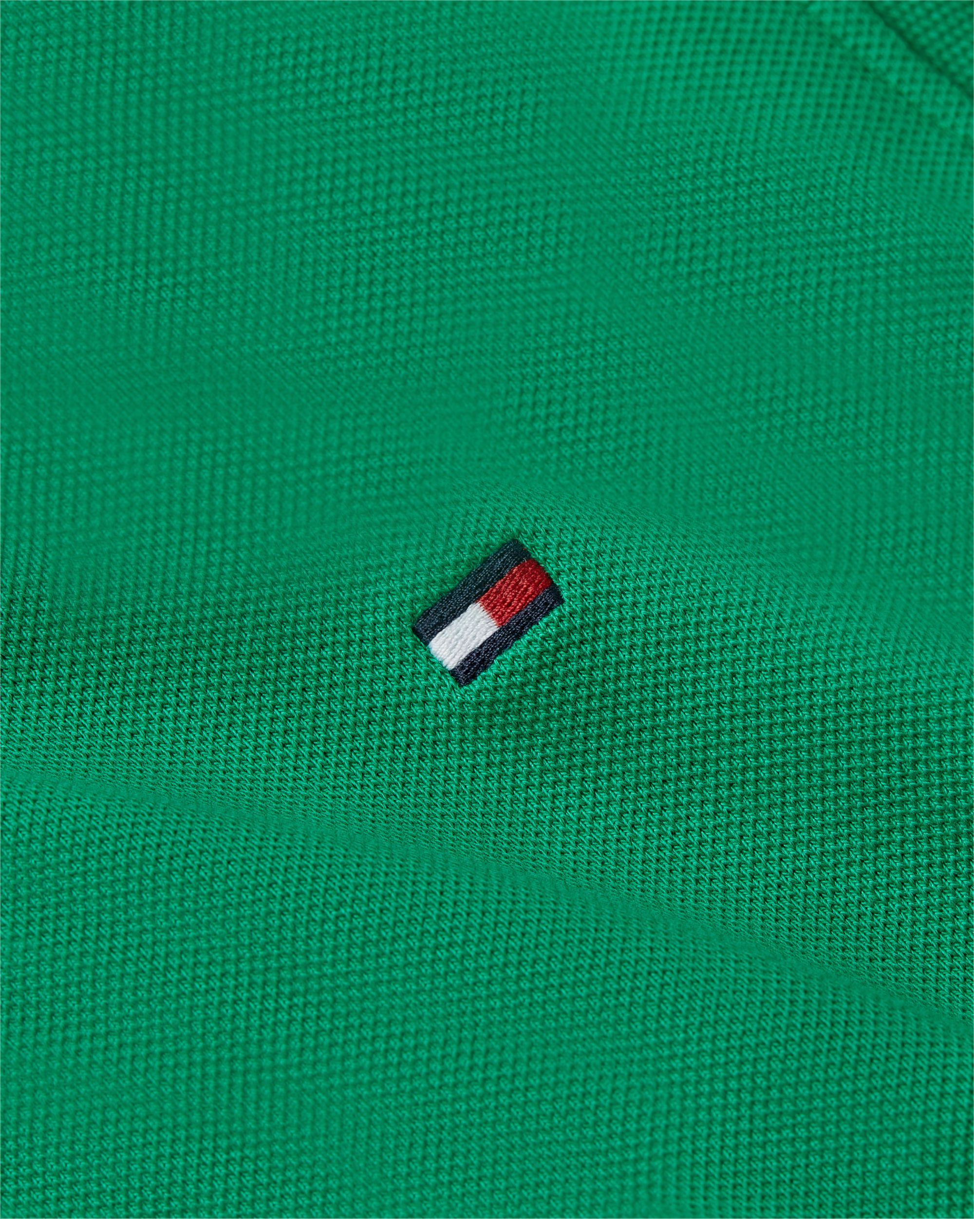 Tommy Hilfiger 1985 Slim Polo, heren poloshirt, groen